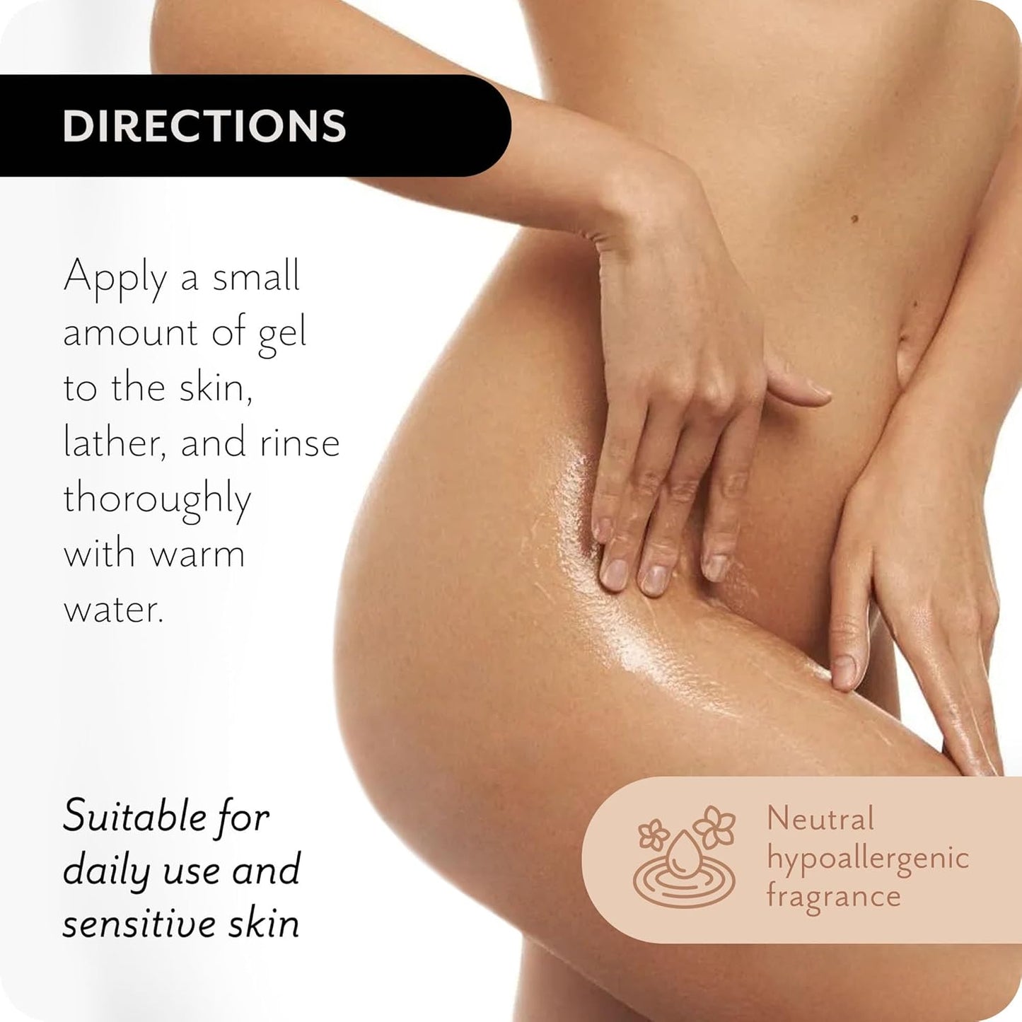 Feminine Wash for Women - Gentle pH-Balanced Cleanser for All Skin Types, Including Sensitive Skin - Daily Comfort and Freshness, 6.8 fl oz