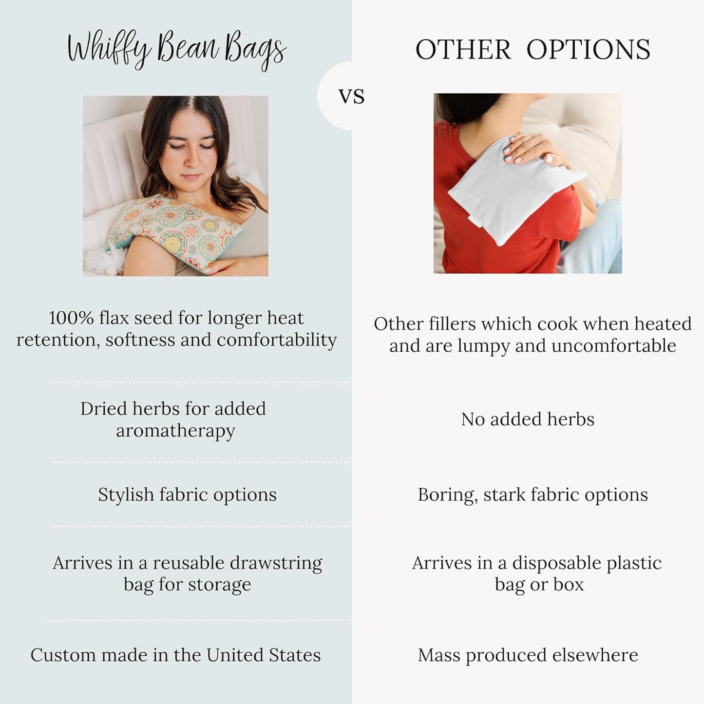 Large Microwave Heating Pad with Flax Seed, Scented or Unscented, Good For Back Pain or Cramps, Moist Heat Therapy or Ice Pack, Microwavable Bean Bag, 6" x 12" (Lemon, Chamomile)