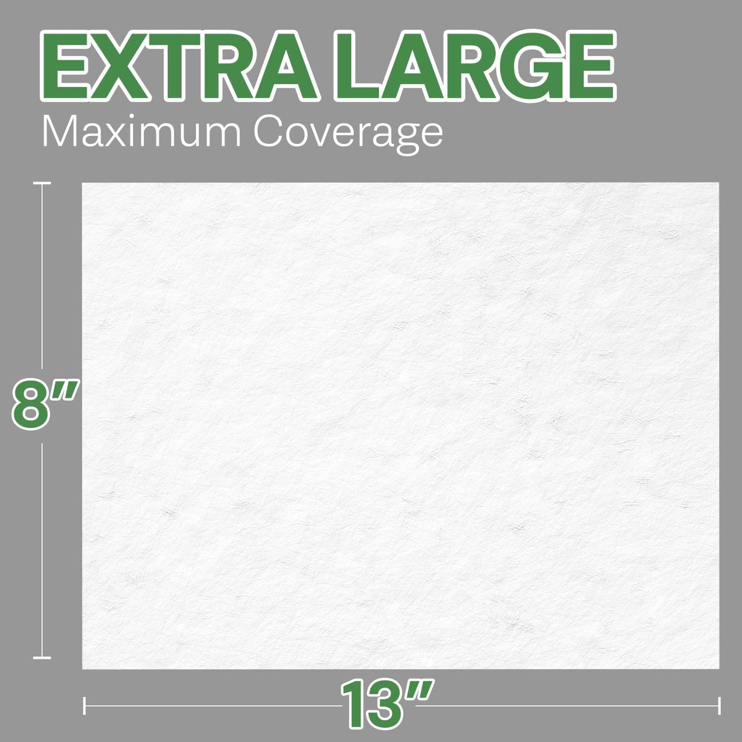 Adult Wipes Extra Large Scented - Skin-Friendly Incontinence Wet Wipes for Adults & Elderly No-Rinse Disposable Washcloths - 8x13" 4 Packs of 60 (240 Wipes)