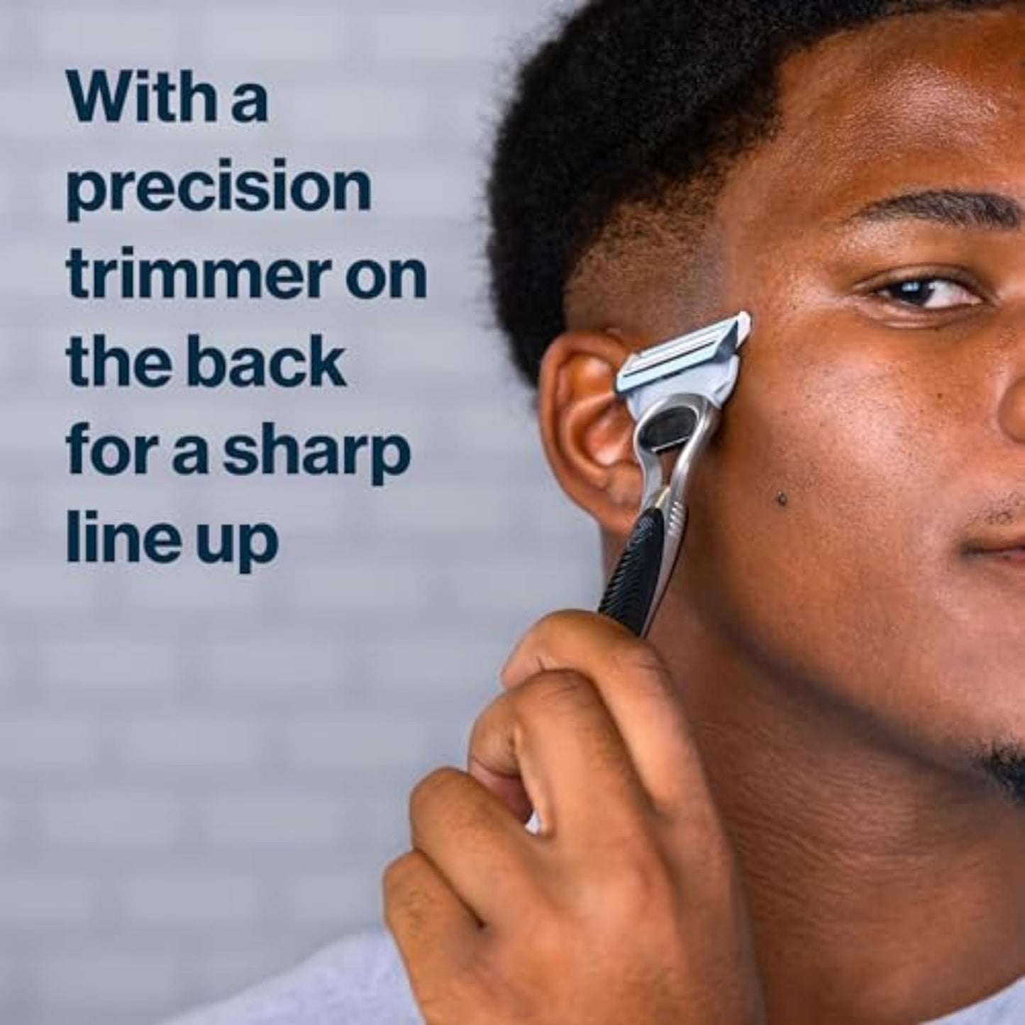 Gillette SkinGuard Razors, 1 Gillette Razor, 4 Razor Blade Refills, Designed for Men with Skin Irritation, Razor Bumps, and Sensitive Skin