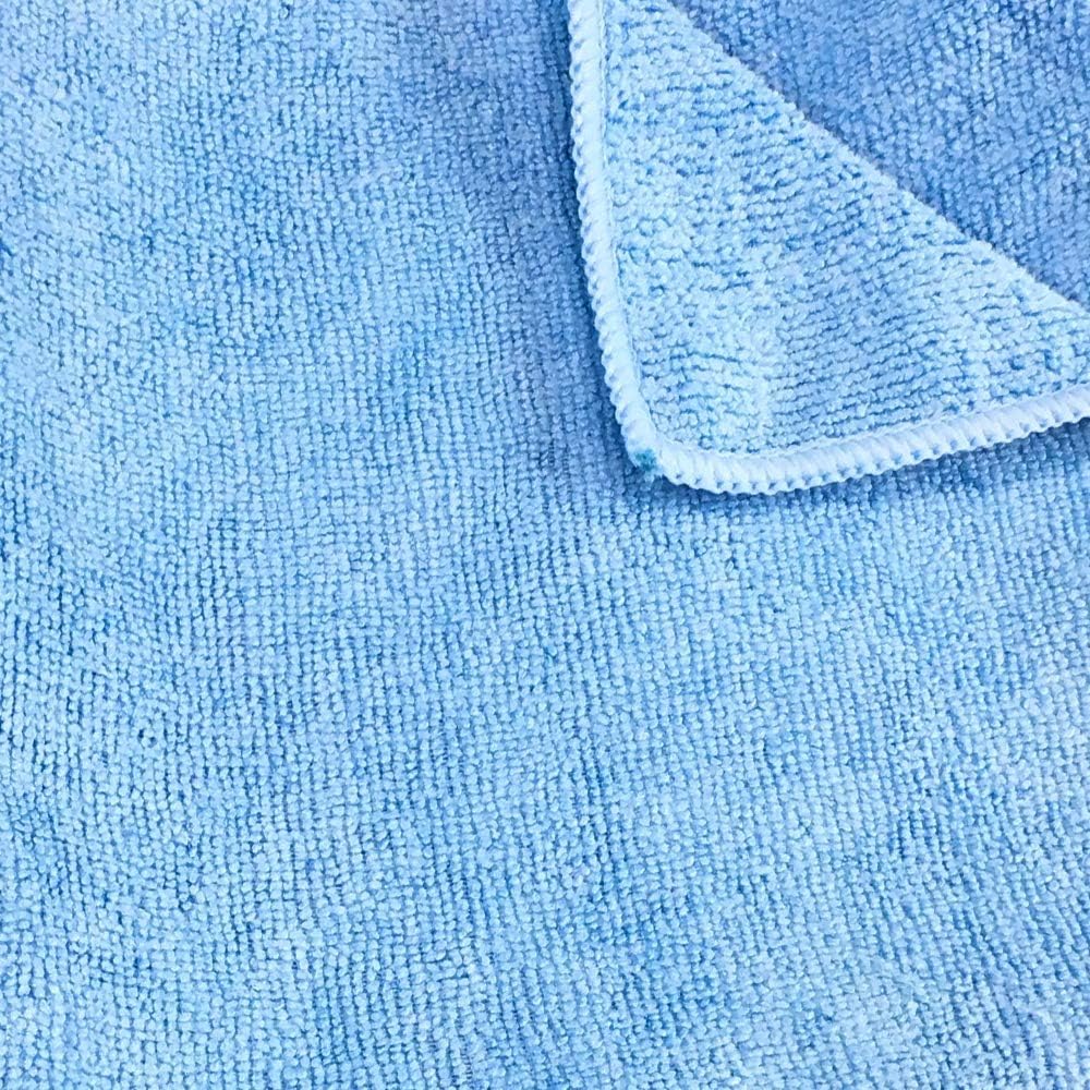 Arkwright Microfiber Gym Towel - Bulk Case of 180 - Super Soft, Quick Dry Workout Sweat Towels, 300 GSM Lightweight & Absorbent for Sports, Working Out, Yoga, and Spa, 16 x 27 in, Blue