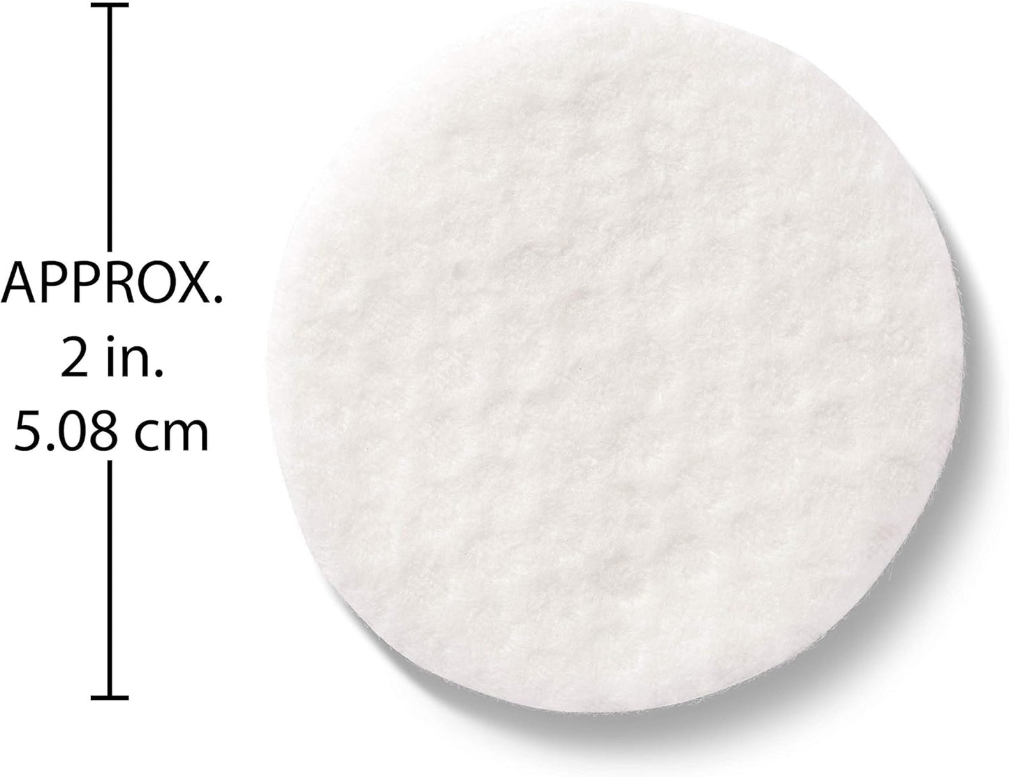 Simply Soft Premium Cotton Rounds, 100% Pure, Absorbent Cotton Pads, 100 Count (Pack of 36)