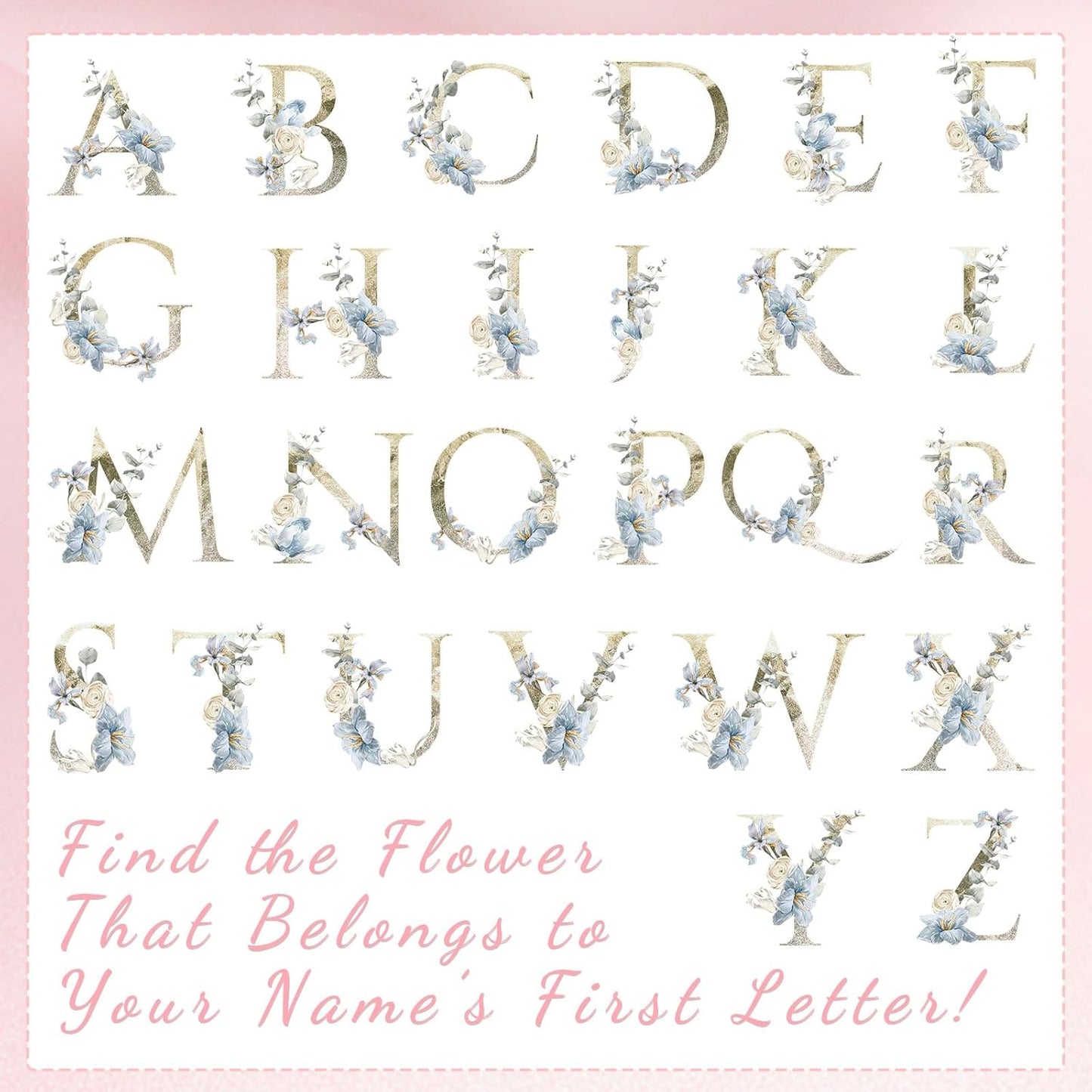 Personalized Compact Mirror – Custom Pocket Mirror with Name, Monogram Travel Purse Mirror for Women, Bridal Shower Favors & Bridesmaid Gifts, Portable Makeup Accessory (Initials)