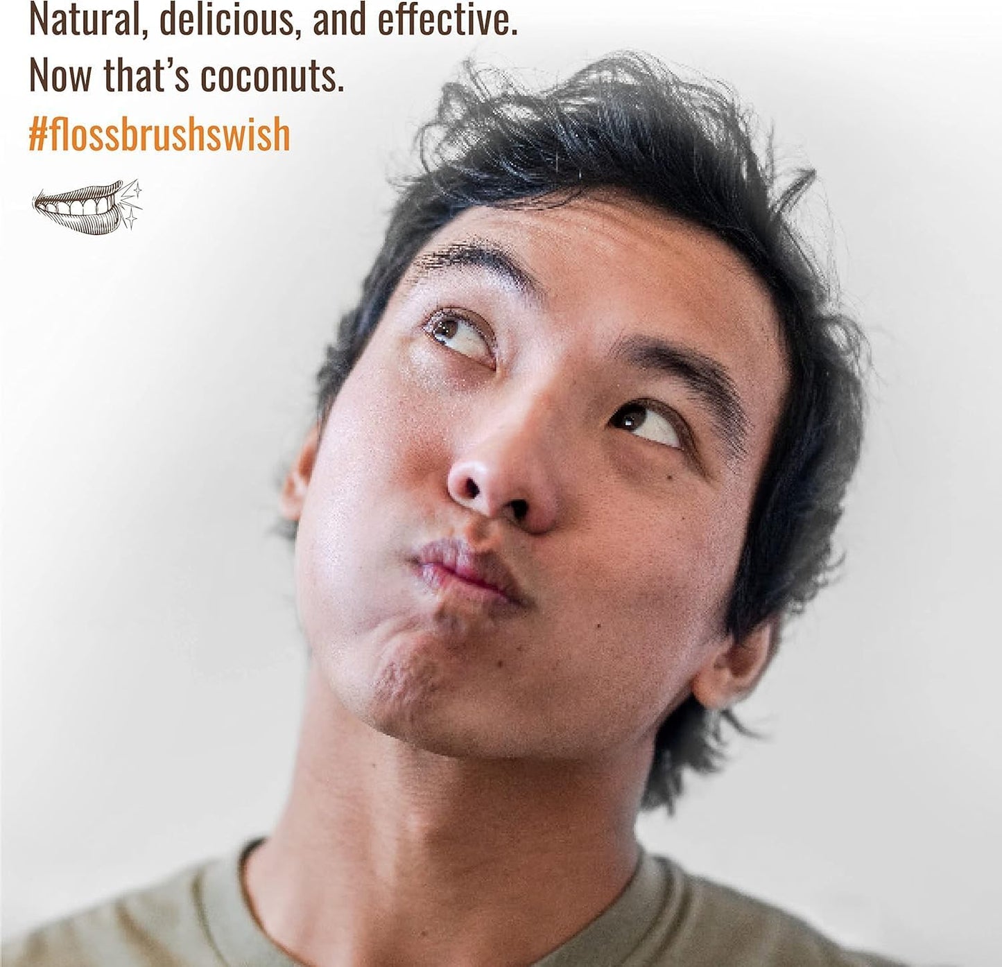 Dr. Ginger’s Coconut Oil Pulling Alcohol Free Mouthwash - Mint Flavor, 14 fl oz Support Gum Health, Tongue, and Teeth Whitening for Adults, Fluoride Free, All-Natural Oil and Xylitol for Bad Breath