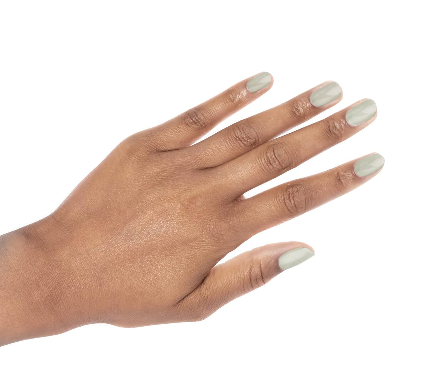 duri Nail Polish, 704 Herbal Lounge, Pastel Pale Gray with Green Tint, Full Coverage, Glossy Finish, Easy to Apply, 0.5 Fl Oz