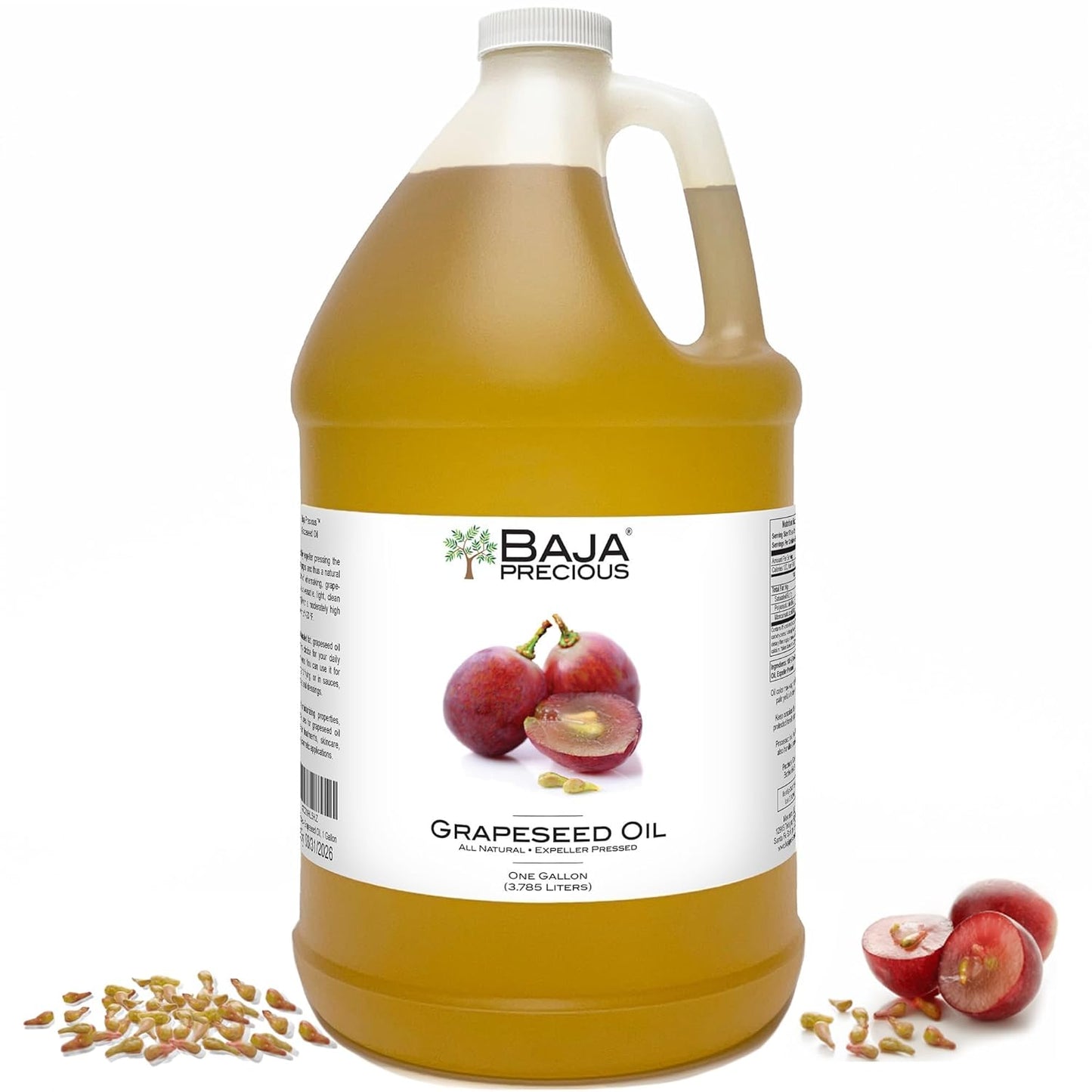 Baja Precious - Grapeseed Oil, 1 Gallon