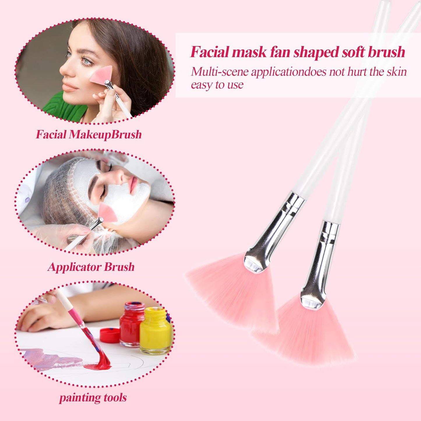 GRETJOB Professional Facial Bowls Set for Estheticians - 9 Pcs Mixing Bowls with Brush & Spatula | Facial Mask Mixing Kit for Spa & Home Use