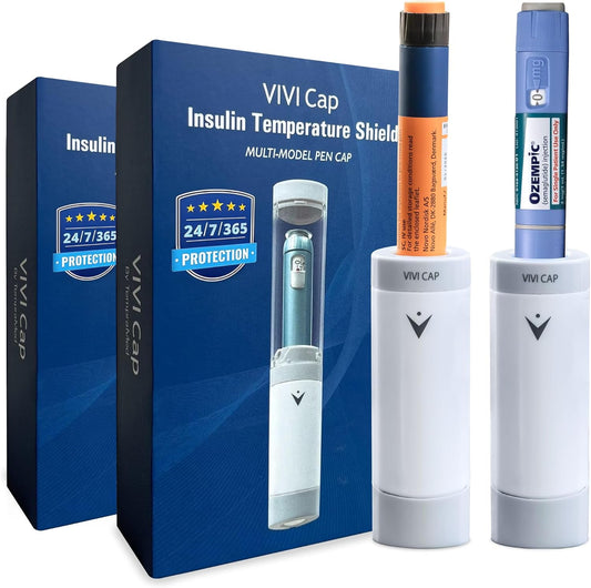 Insulin & Ozempic Cooler Travel Case - TSA Approved - Small Diabetic Medical Travel Case Pen Cooler Insulin Protector Works 24/7/365 No Freezing Or Refrigeration - for All Insulin Pen Models