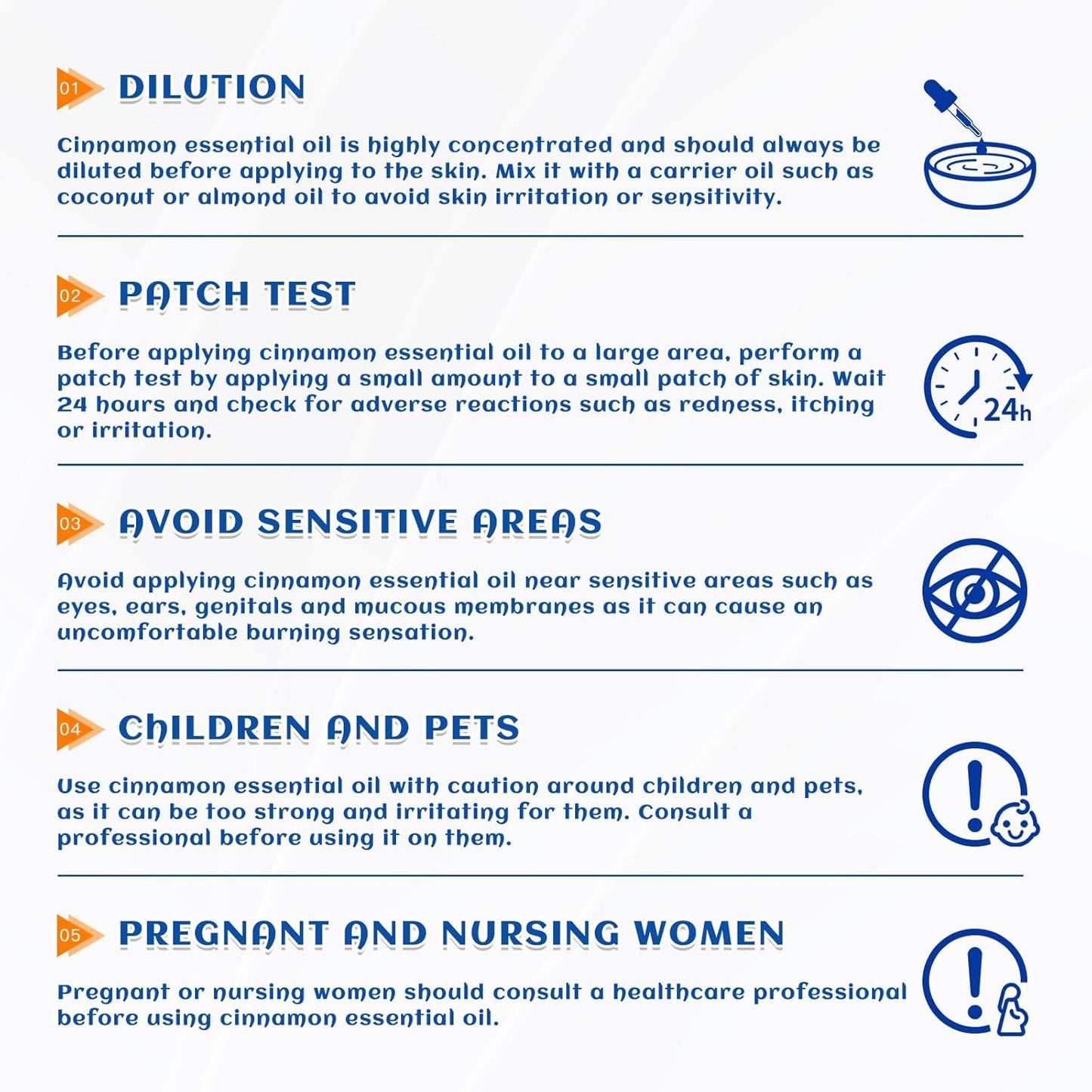 HIQILI 0.33 Fl Oz Cinnamon Essential Oil for Spary, Diffuser, Garden and Kitchen - 100% Pure Natural - Indoor and Outdoor, 10 ML