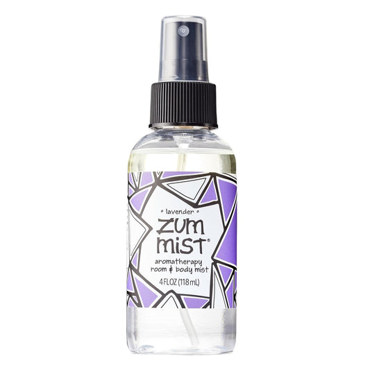 Zum Indigo Wild Mist Room & Body Spray - Aromatherapy Essential Oil Spray - Natural Body Mist & Room Spray - Lavender Scent - 4 fl oz