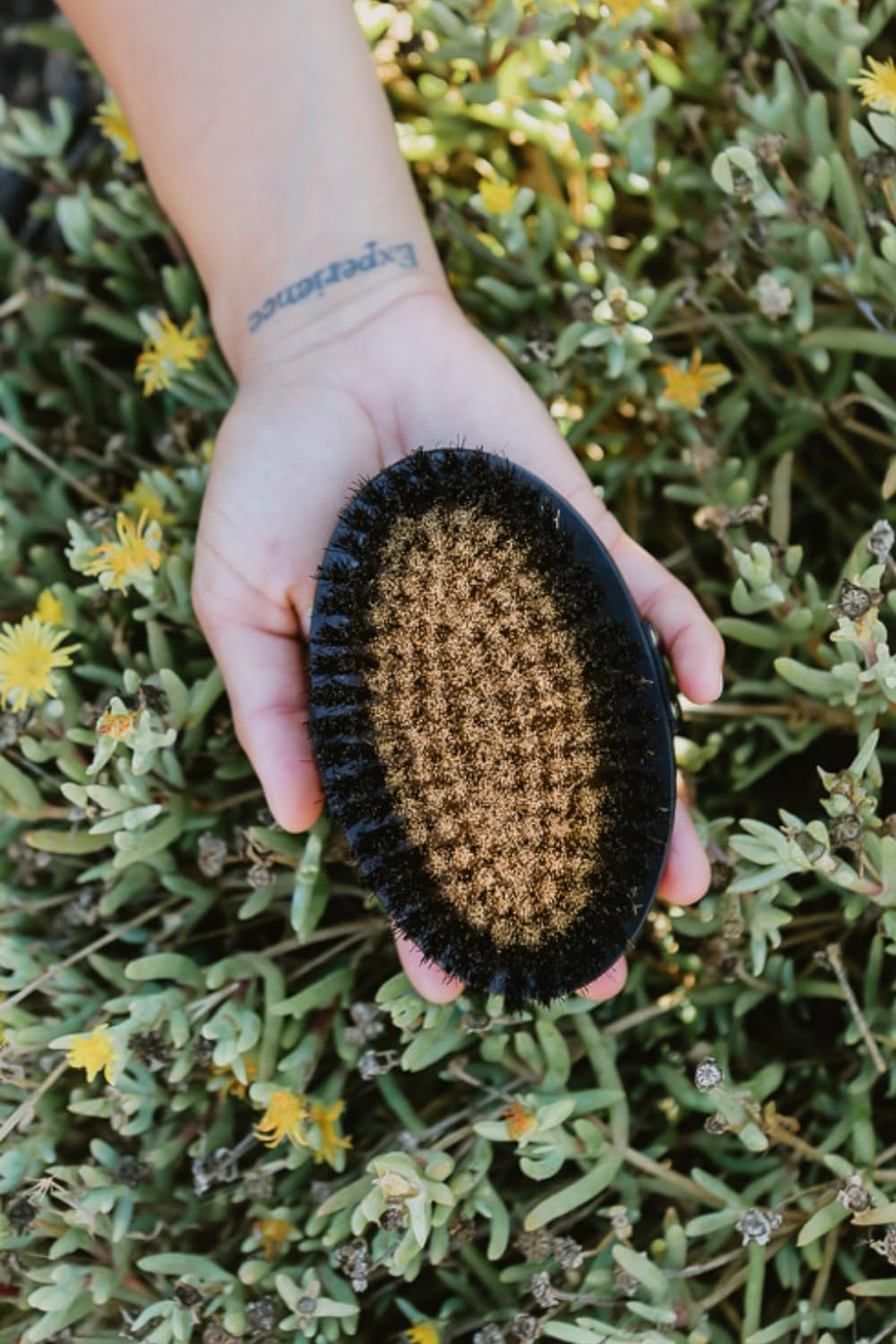 Ionic Copper Dry Brushing Body Brush for Lymphatic Drainage, Exfoliating Body Dry Brush for Radiant Skin, Dry Skin Brush for Cellulite, Blood Circulation Improvement, Reduce Stress