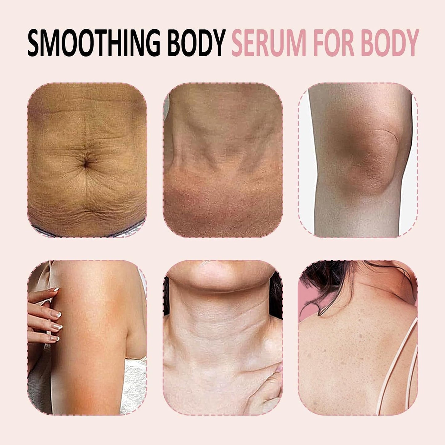 B Glossy Body Serum, Moisture-Rich Formula with Hyaluronic Acid, Glycerin & Vitamin E for Soft, Supple Skin, 3.38 Fl OZ G