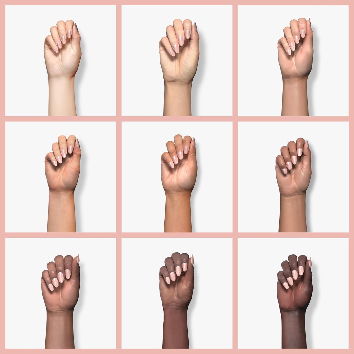 AILLSA Nude Gel Polish Gray Pink Jelly Gels Nail Polish Neutral Color Translucent Soak Off U V Polish Natural Milky Gel Polish for Nail Art French Manicure at Home 0.51 Fl Oz /GB61