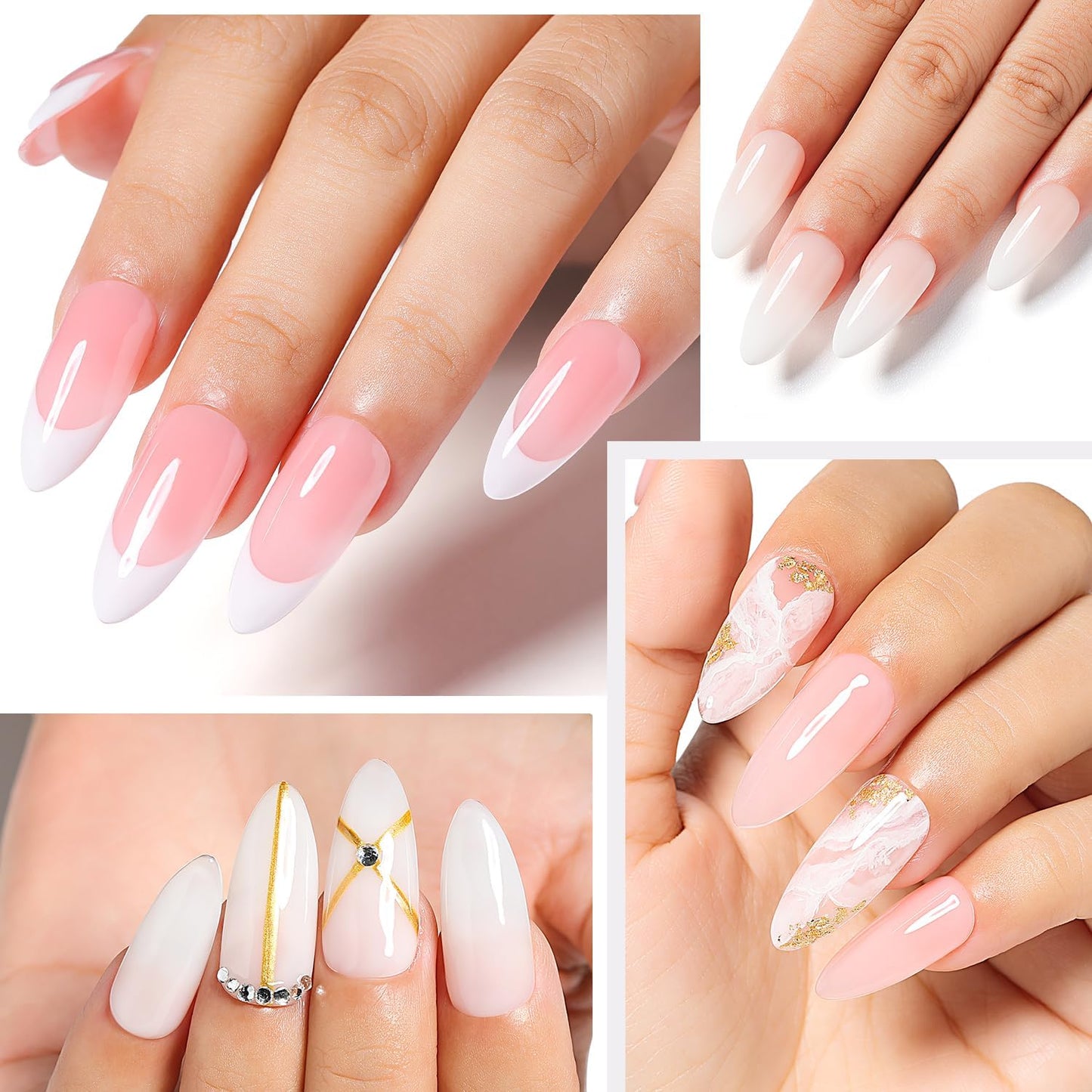 Nicedeco Hema Free Gel Nail Polish Top Coat Cruelty Free Vegan 15ml No Wipe Top Coat High Gloss Shiny Long Lasting Home DIY Professional Manicure