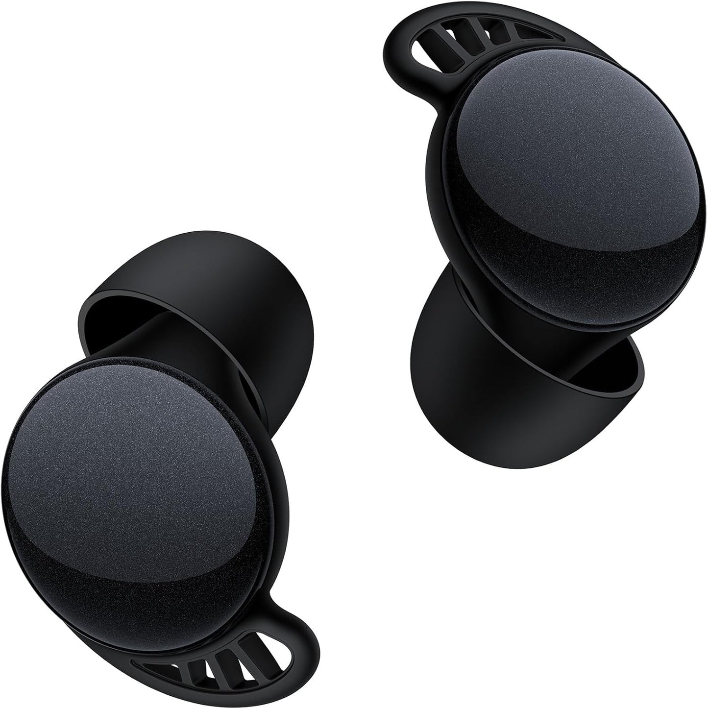 Ear Plugs for Sleeping 45dB Noise Cancelling Ear Plug for Concerts Noise Reduction Reusable Ear Plugs with 8 Eartips Silicone Earplugs for Snoring, Work,Study Fit Black