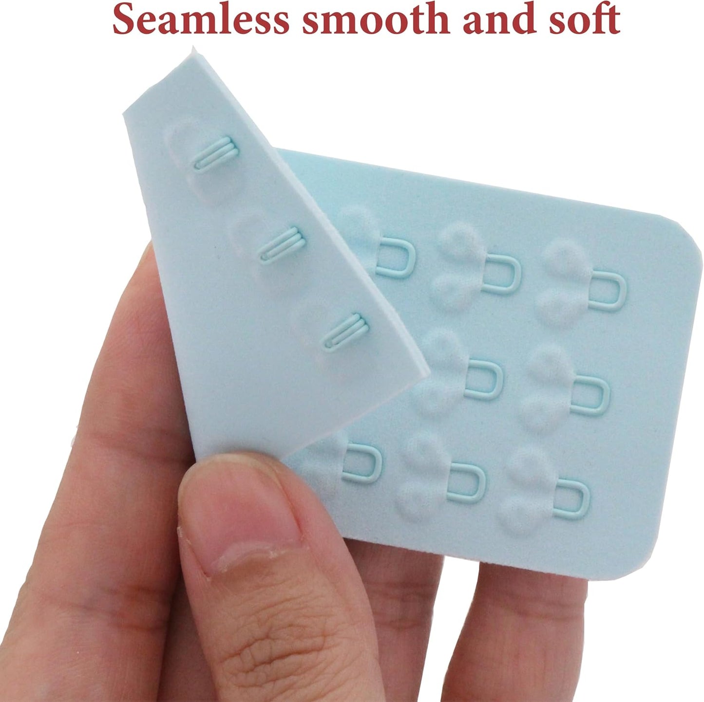 SAMGU Women's Soft Bra Extender 2 Hook / 3 Hooks / 4 Hooks Seamless Comfortable Bra Strap Extender Extension