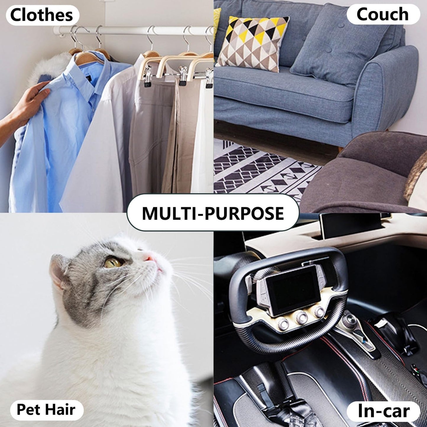 Mini Lint Roller with 150 Sheets, Travel Size Portable Lint Roller Compact Pet Hair Remover with 5 Refills, Sticky Small Lint Remover for Pocket Travel Essentials for Clothes (Pink)