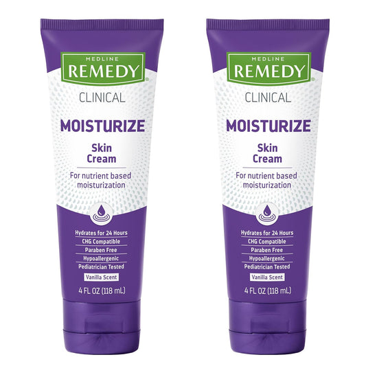 Medline Remedy Phytoplex Nourishing Skin Cream Moisturizer, 4 Fl. Oz (Pack of 2)