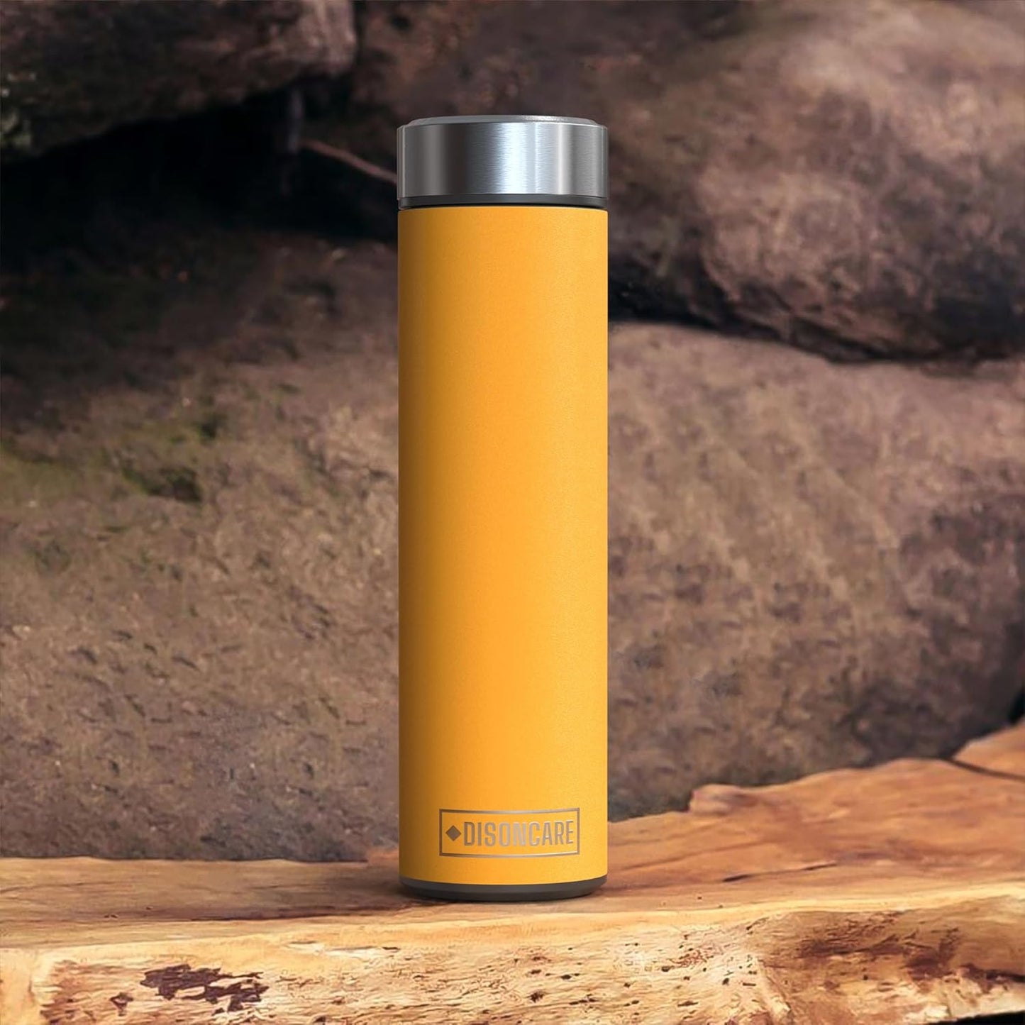 DISONCARE Odyssey 60H 3 Insulin Pens Cooler Travel Case Medication Cooler for Travel TSA Approved Diabetic Insulina EpiPen Carry Case Medicine Bag Ice Pack with Medical Alert Tag(Yellow)