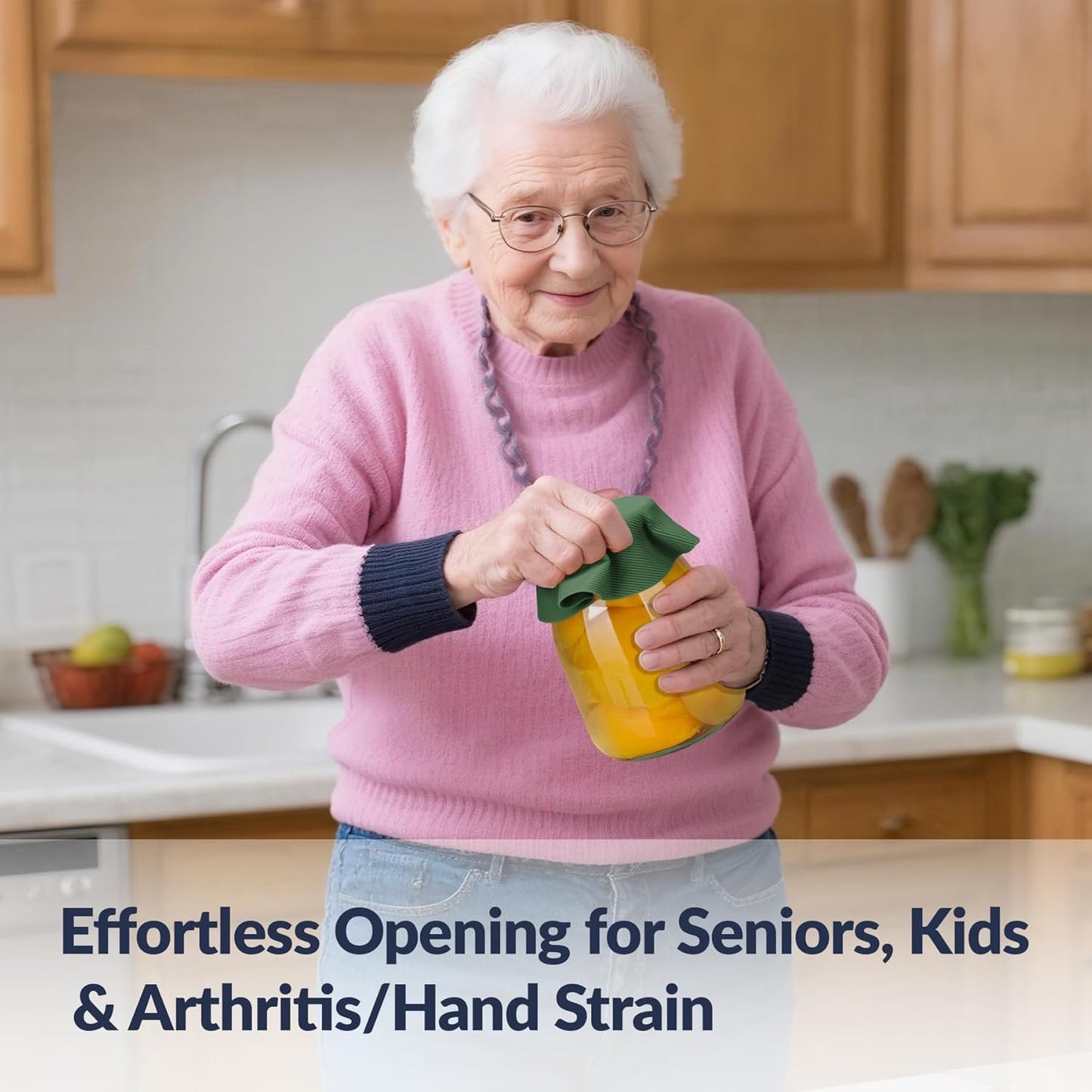 NIHOME Silicone Jar Opener – 6 Inch Large Anti-Slip Grip Pads, Premium 100% Food-Grade Silicone, Stylish Designer Colors, Multi-Purpose Heat-Resistant Mat & Coaster, Set of 6 (Vintage Colors)