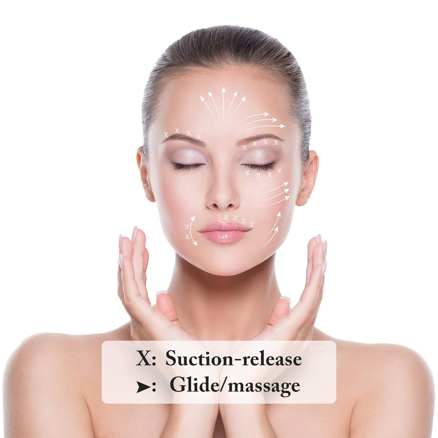 Nuanchu Facial Cupping Cup Black Glass Face Cup Silicone Cupping Massage Vacuum Suction Mug for Body Face Leg Arm Back Shoulder Muscle and Joint Pain(0.65 Inch Diameter)