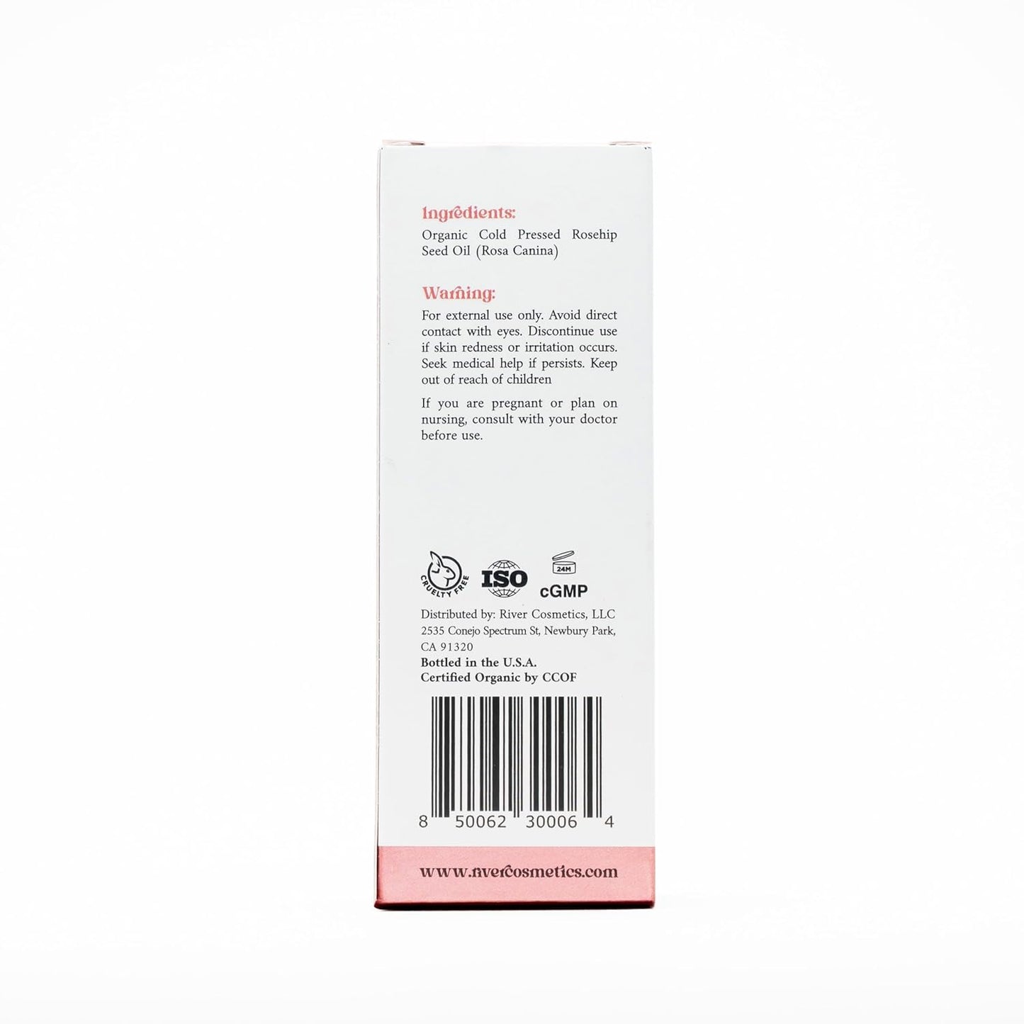 Organic Rosehip Oil, Cold Pressed Rosehip Oil for Face, Skin Care, Gua Sha, and Hair Care, USDA Certified Organic 100% Pure, Hexane Free, 2 Fl Oz.