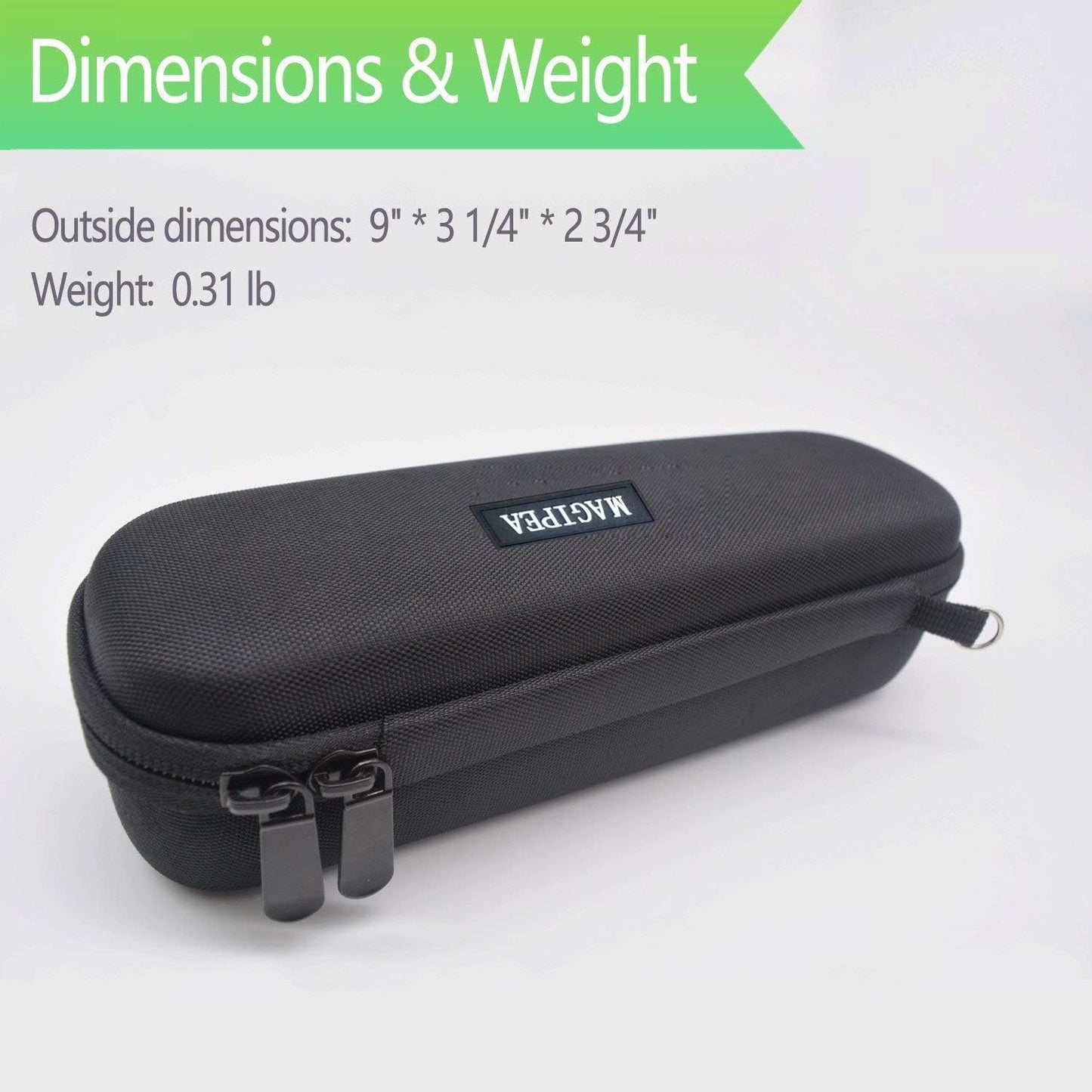 MAGIPEA Toothbrush Hard Travel Case Carrying Bag (Universal)