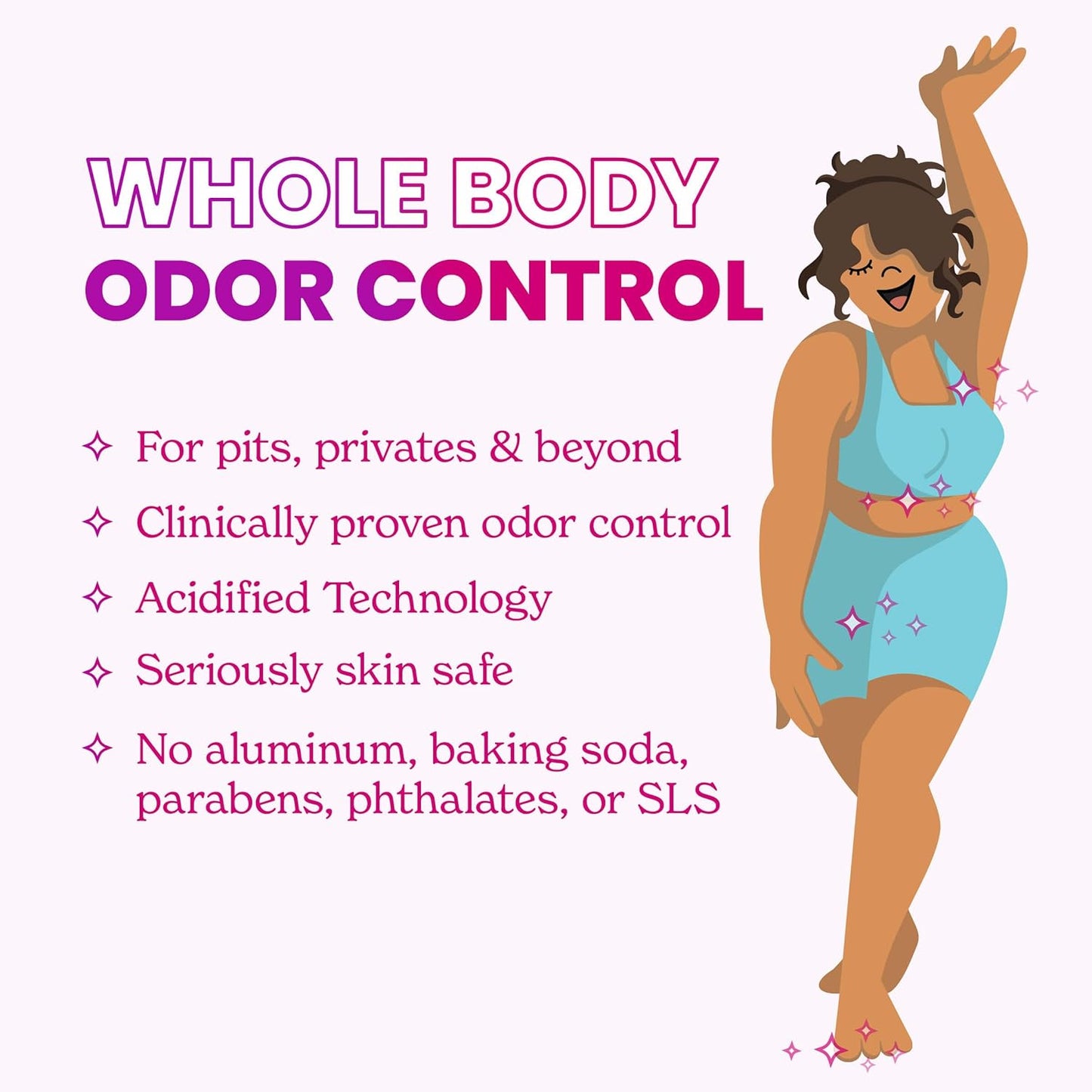 Lume Whole Body Deodorant - Smooth Solid Stick - 72 Hour Odor Control - Aluminum Free, Baking Soda Free and Skin Loving - 2.6 Ounce (Pack of 3) (Toasted Coconut)