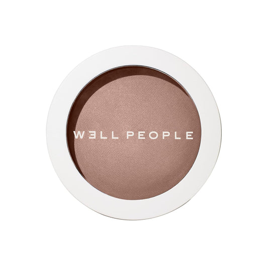 Well People Superpowder Bronzing Powder, Hydrating Baked Bronzing Powder For A Natural Glow, Semi-matte Finish, Vegan & Cruelty-free, Sun Glow