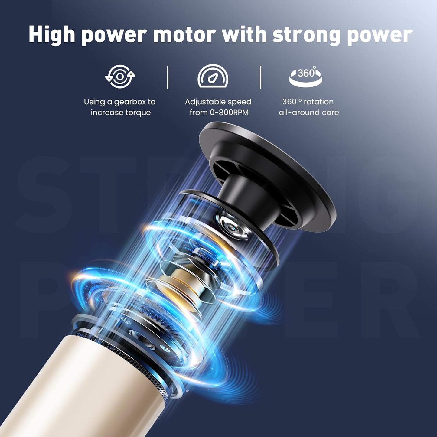 Electric Foot Callus Remover,2 in1 Rechargeable Callus Remover for Feet,9-Speed Cordless Electric Foot File Nail Grinder,Foot Scrubber Pedicure Tools for Dead Skin Dry Cracked Feet(Fold Gold)