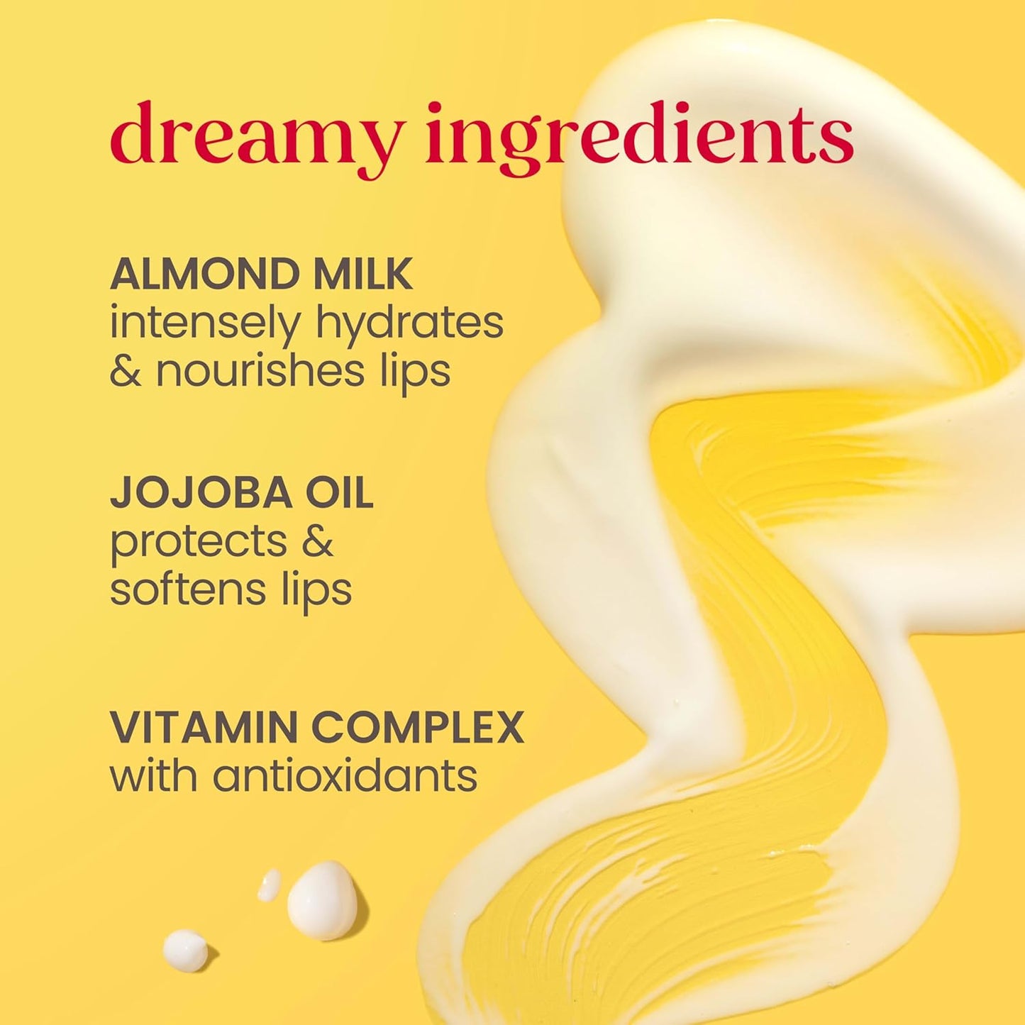 Burt’s Bees Lip Milk, Daily Lip Moisturizer, Toasted Coconut, Vitamin Enriched Moisturizing Lip Balm with Almond Milk and Jojoba Oil, Hydrating for Softer Lips, 1 Tube, 0.34 Fl Oz