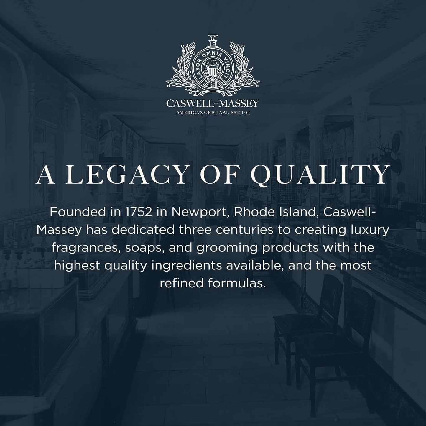 Caswell-Massey Triple Milled Heritage Woodgrain Sandalwood Three-Soap Set, Scented & Moisturizing Bath Soap, Made In The USA, 3 Count (Pack of 1)