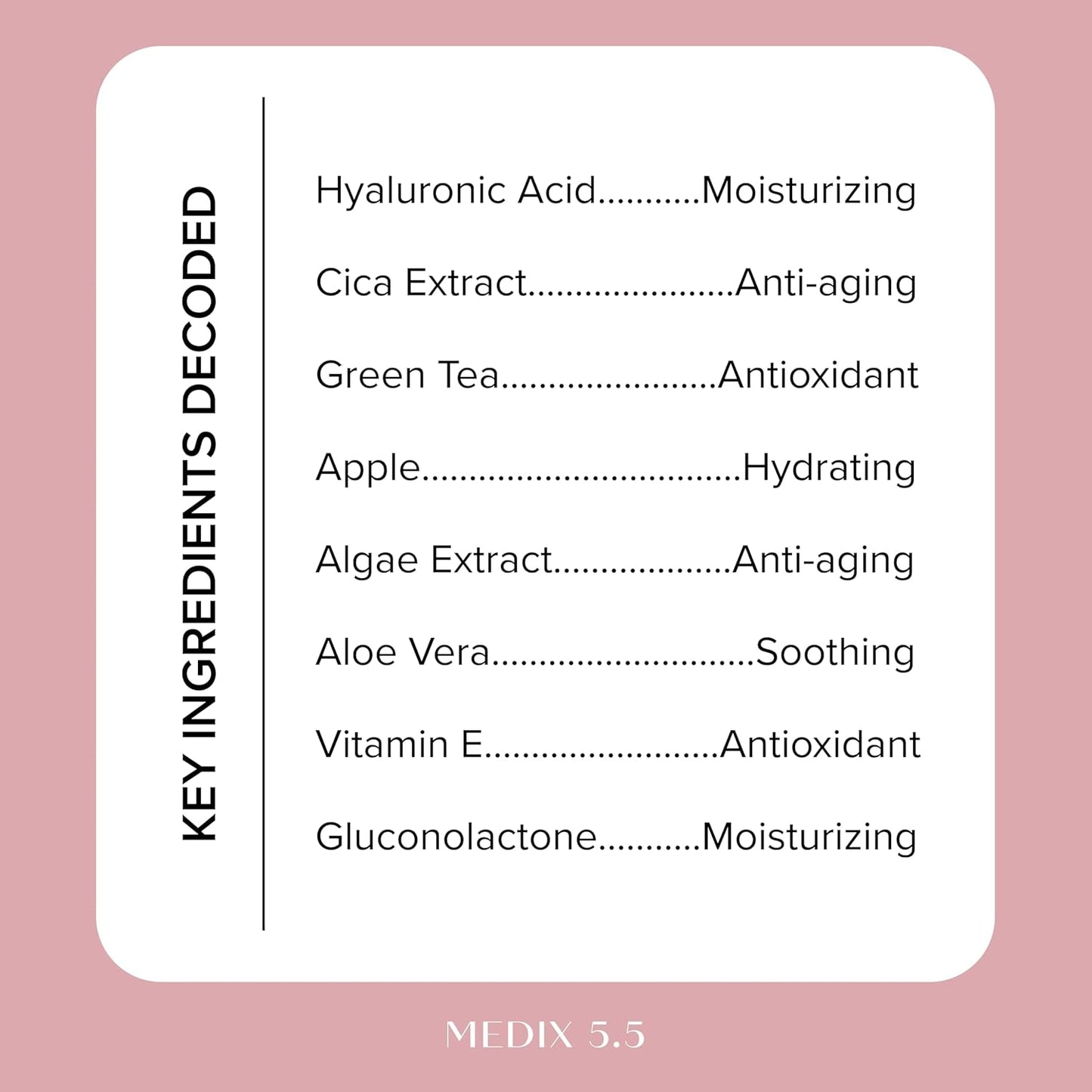 MEDIX 3% Concentrated Hyaluronic Acid Hydrating Gel Body Booster Dry Skin Moisturizer, Anti Aging Skin Care Booster For Restoring Skin Barrier, Wrinkles, Age Spots, & Fine Lines, 1.7 Fl Oz