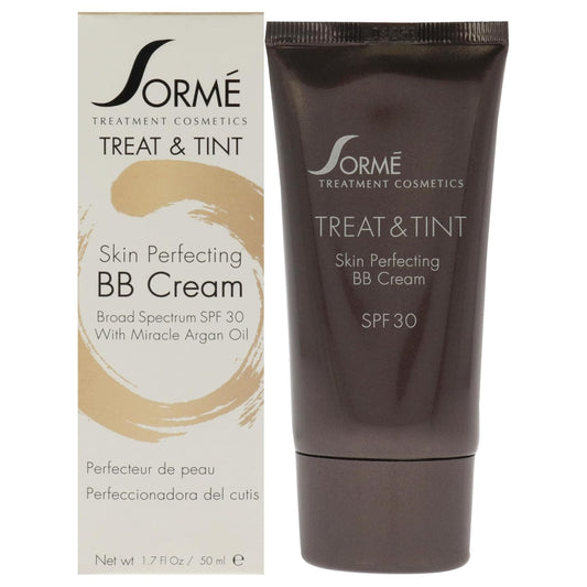 Sorme Cosmetics Treat and Tint BB Cream, Light Honey, 1.7 Ounce