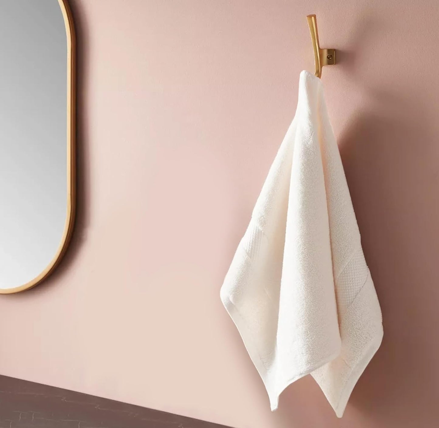 Delara 100% Organic Cotton Towels 650 GSM Plush Feather Touch Quick Dry Wash Cloth, Pack of 12 GOTS Certified, Oeko-Tex Green Certified, Organic Cotton Wash Cloth, 13"X13"