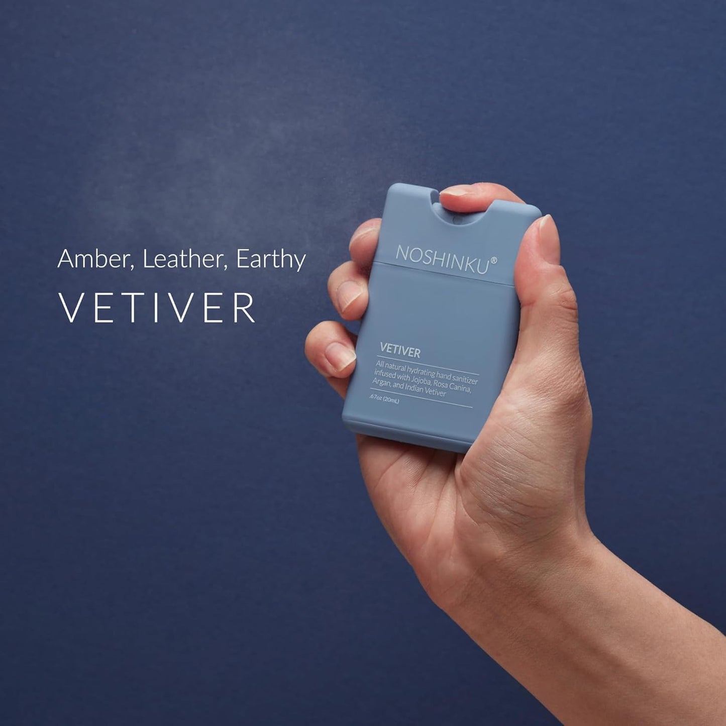 Noshinku Pocket Hand Sanitizer Refill Kit (Vetiver)