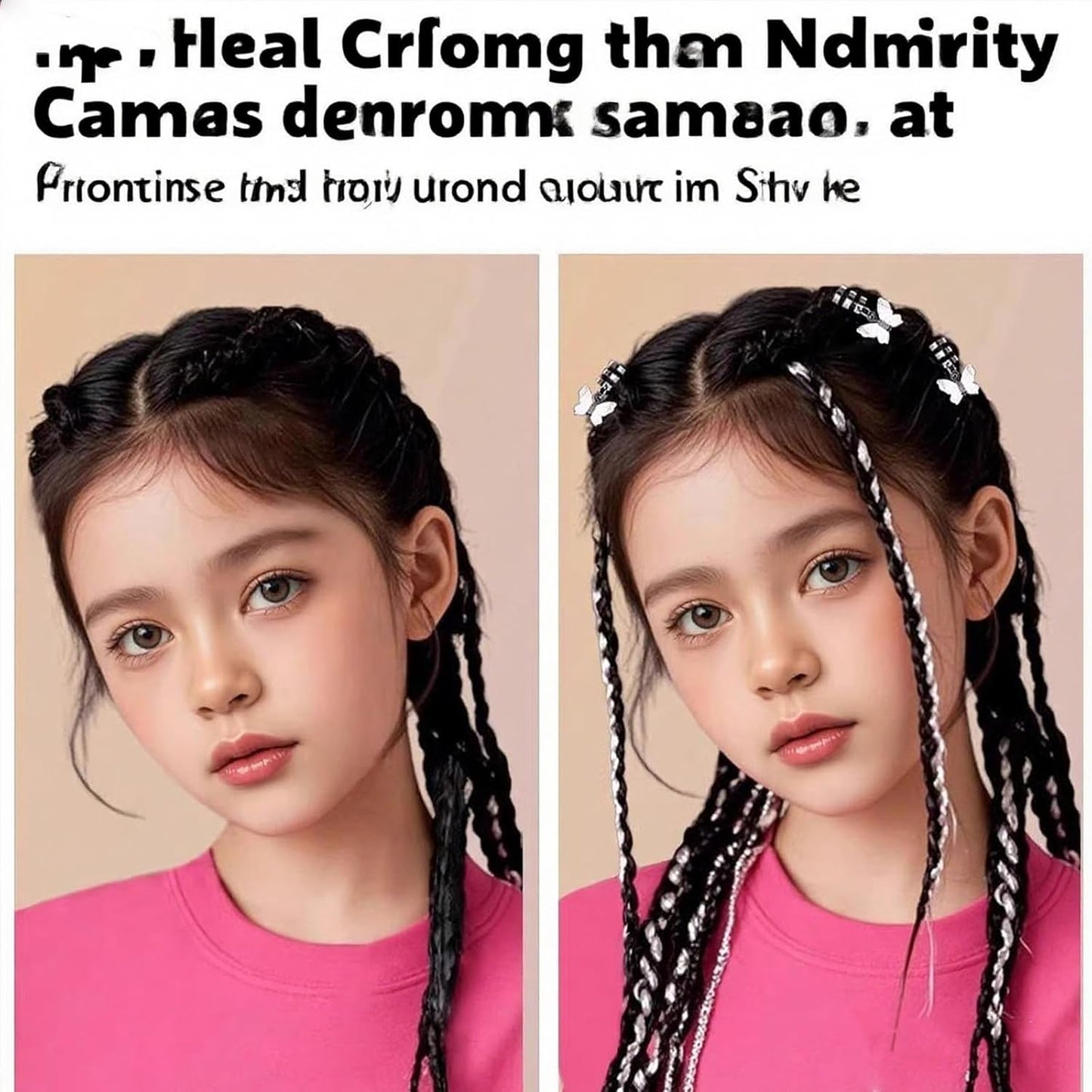 Silver Hollow Star ButterflyHair Jewelry for Braids; ButterflyMetals Cuffs Clip Hair Accessories Styling Fashion Toos for Women Men 35 Pcs (Sliver)