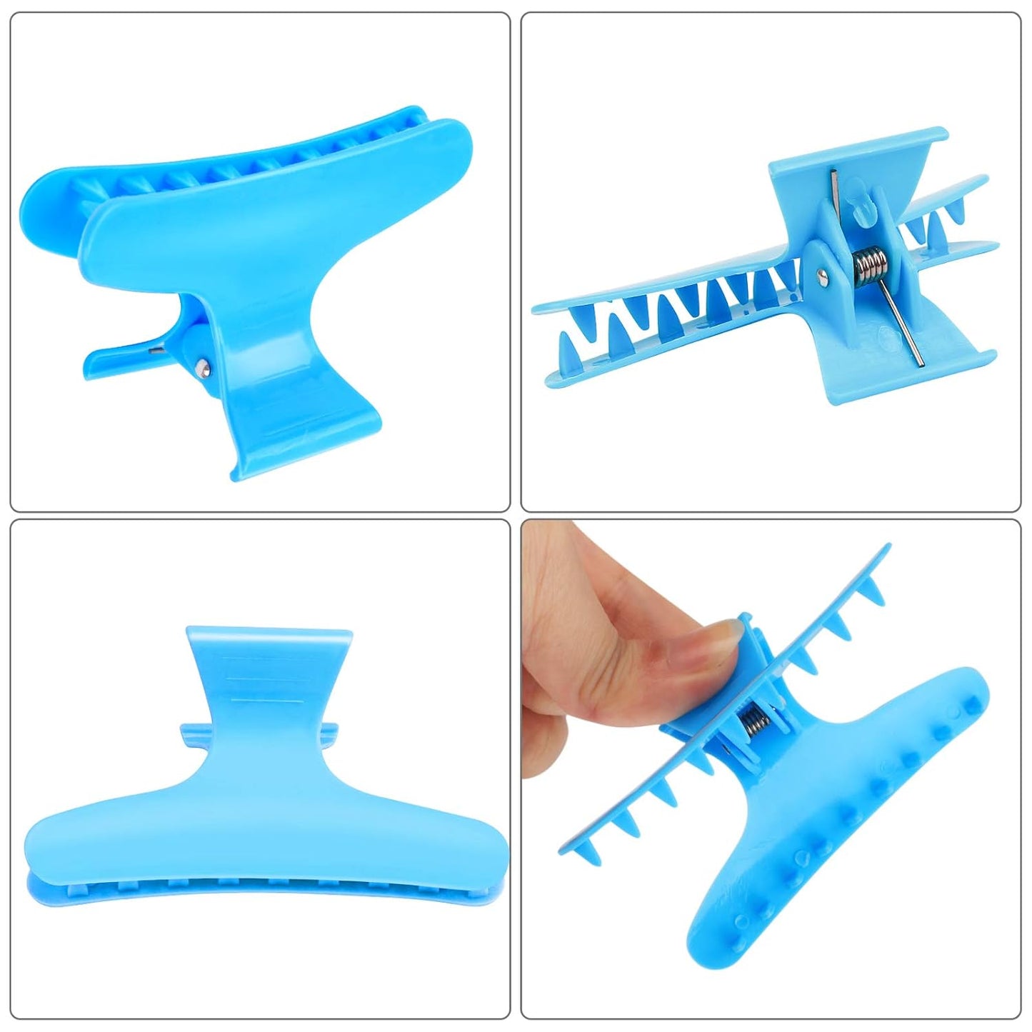 Ondder Hair Clips - Butterfly Clamps Claws for Salon Pro Cutting, Coloring, and Styling - Hair Accessories for Women