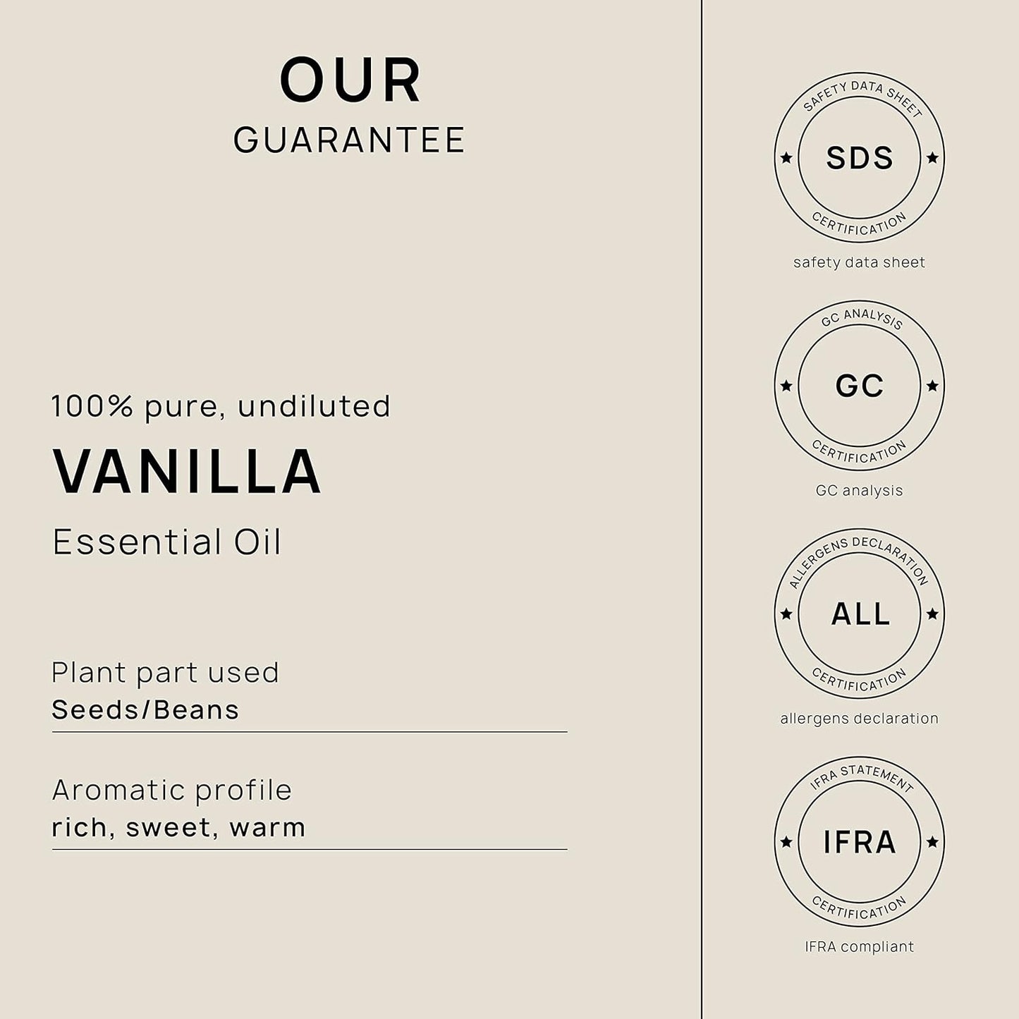 VINEVIDA Vanilla Oleoresin Essential Oil 32 oz - Pure, Undiluted Vanilla Oil for DIY Candle Scents and Soap Making - Vegan, Free of Harsh Chemicals