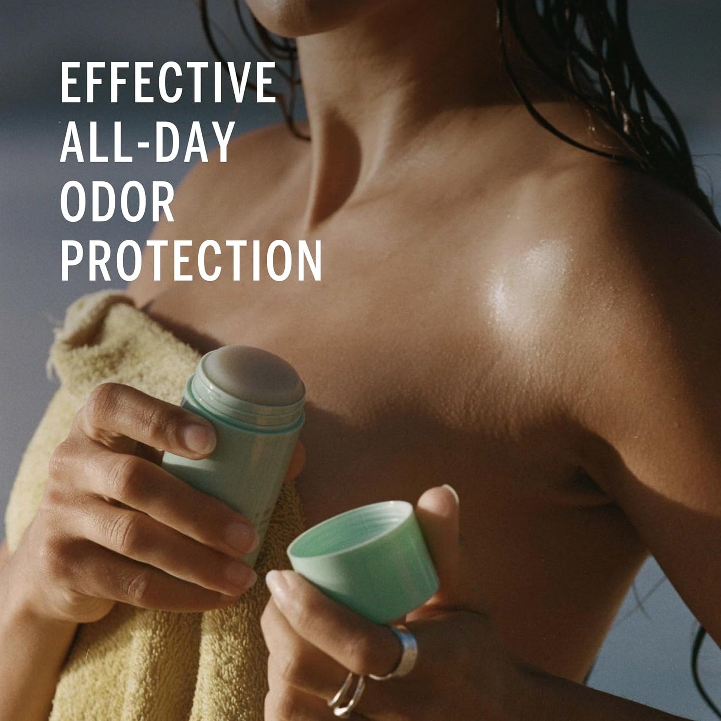 CORPUS - Natural Deodorant Stick For Sensitive Skin | Aluminium + Baking Soda Free | Unisex, Non-Toxic, Made In The USA (Santalum)