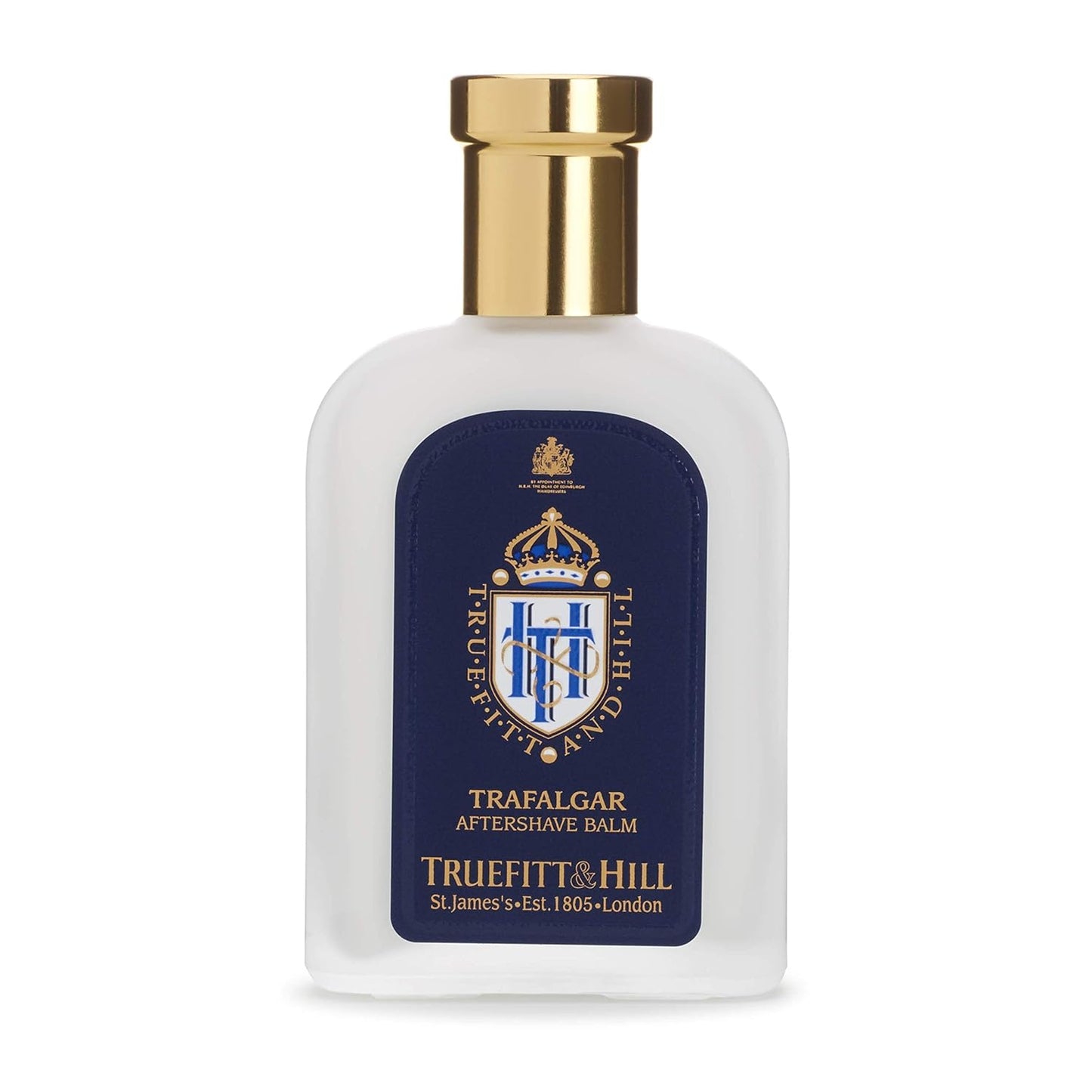 Truefitt & Hill Luxury Aftershave Balm - Trafalgar - Premium Soothing Moisturizer with Aloe Vera Extract - Ideal for Sensitive Skin, Razor Burn Relief, and a Silky Smooth Finish - 3.38 oz