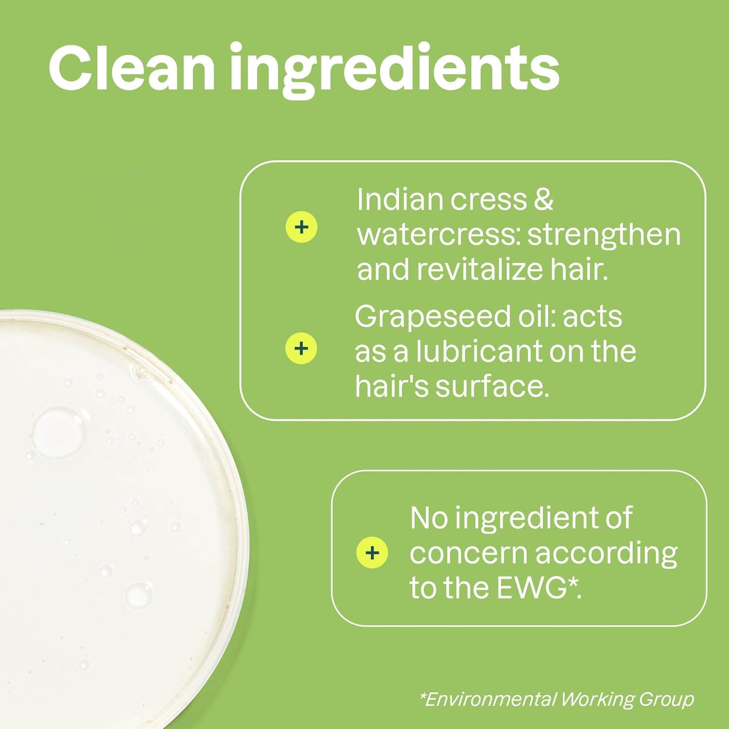 ATTITUDE Nourishing Hair Shampoo, EWG Verified, For Dry and Damaged Hair, Naturally Derived Ingredients, Vegan and Plant Based, Grapeseed Oil and Olive Leaves, 16 Fl Oz