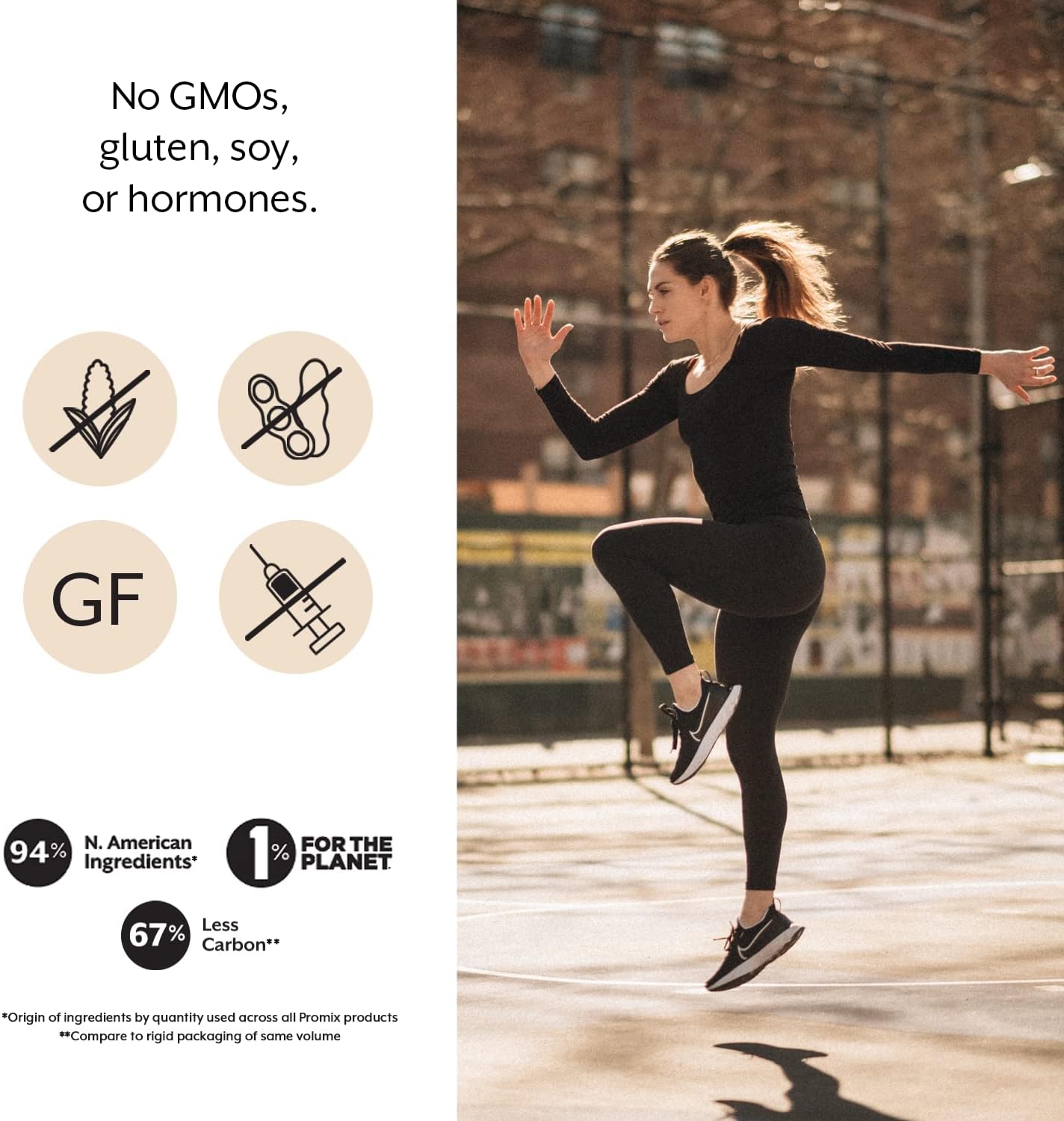 ProMix Nutrition Hydrolyzed Collagen Peptides Protein - Type 1 & 3 Grass Fed Collagen, Organic Coconut Sugar, Vanilla - 2.5 Pound (Pack of 1)