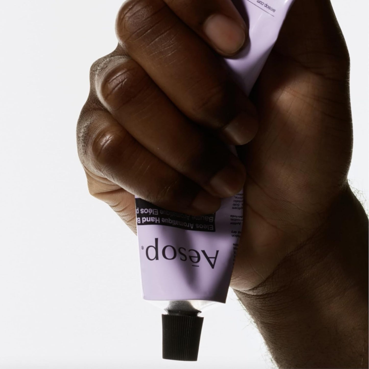 Aesop Eleos Aromatique Travel Size Hand Balm | Shea Butter and Coconut Oil to Nourish Dry, Cracked Hands | Lotion Made with Skin-Calming Essential Oils | 2.4 oz / 75 mL