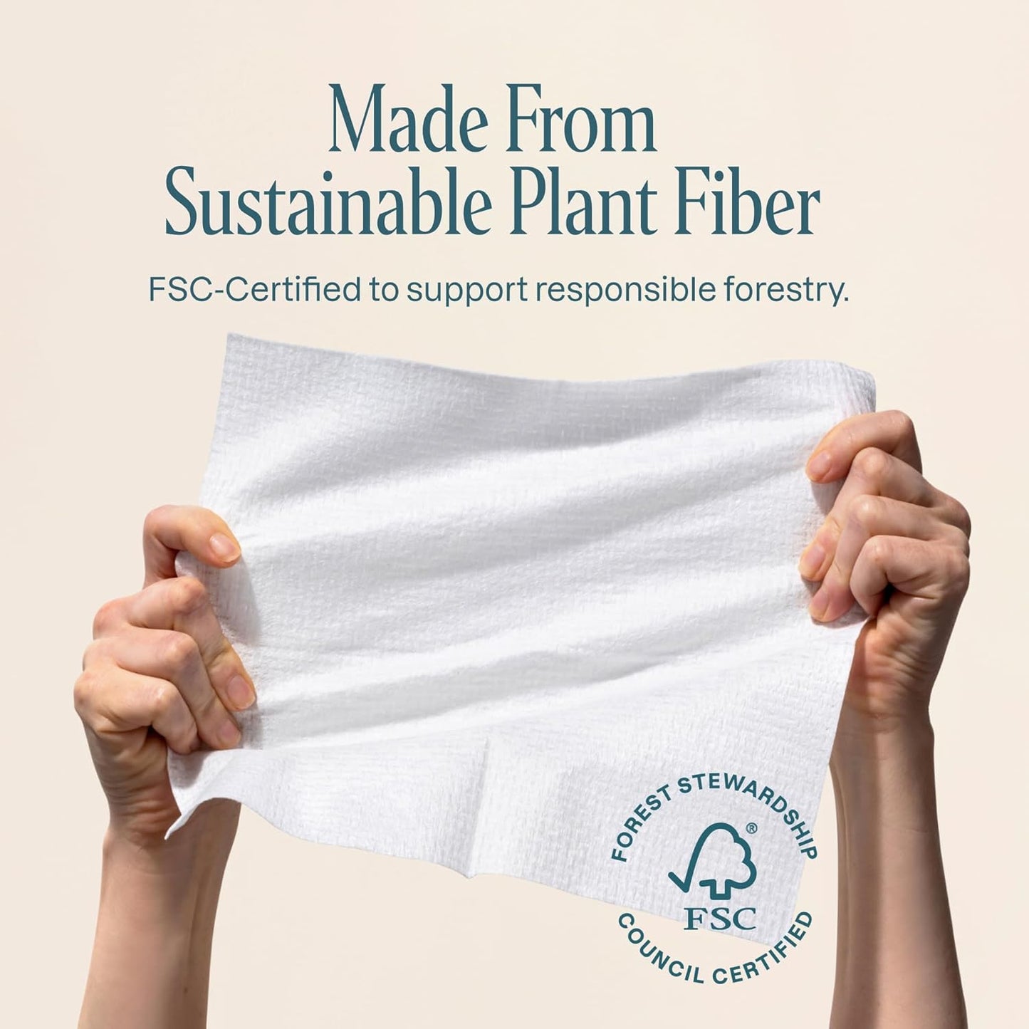 Cliganic Clean Face Towels XL, Bulk Size (200 Count), Disposable, Ultra-Absorbent, Hypoallergenic & Soft - Makeup Remover Dry Wipes, Pamper Your Face, Hygienic Towelettes, for All Skin Types