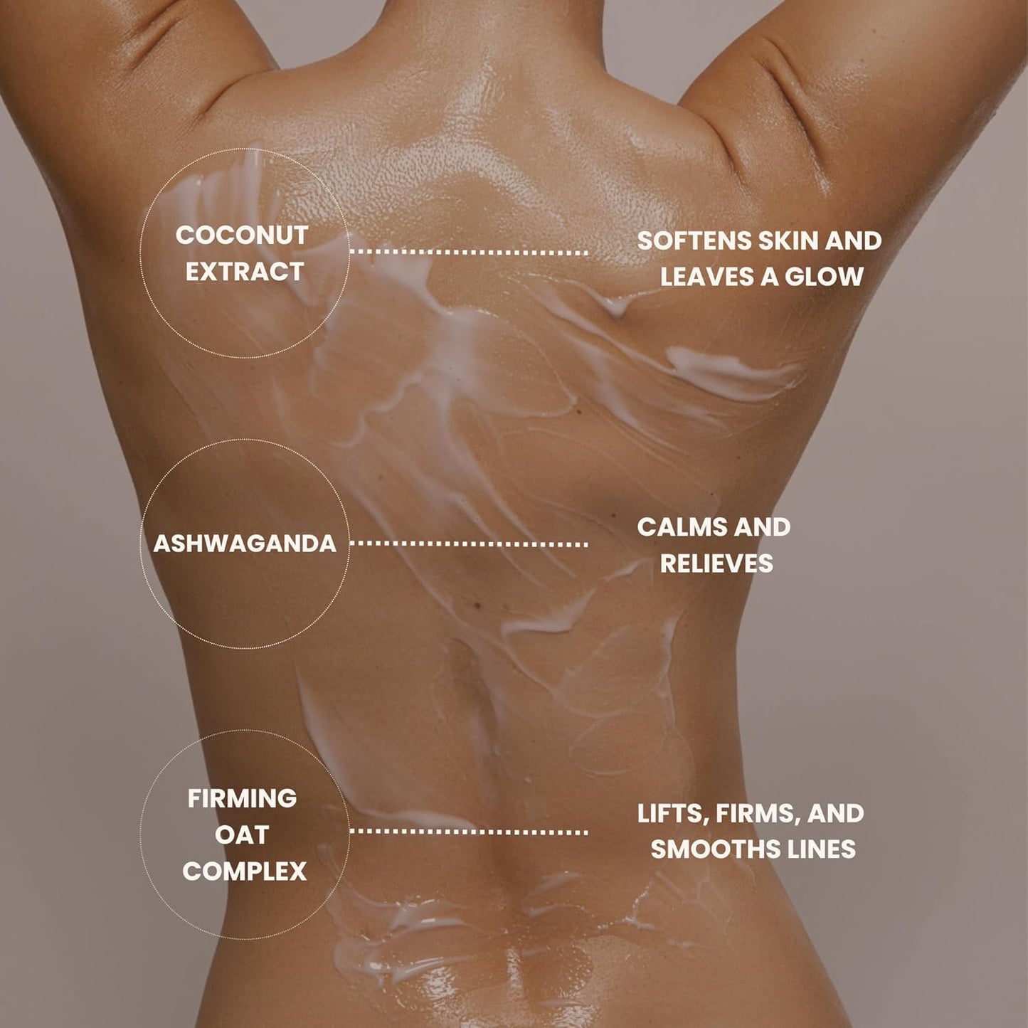 Nemah - Firming Body Serum - Hydrates, Sculpts, and Tightens with Oat Extract, Ashwagandha, and Coconut Extract - Lightweight & Fast-Absorbing, Vegan & Cruelty Free - 5 oz.