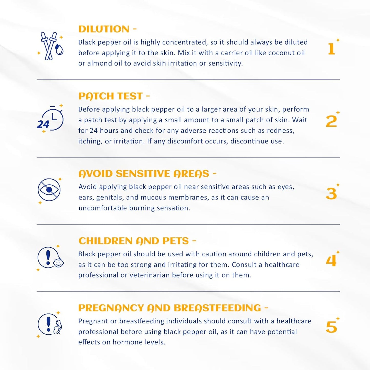 HIQILI 1 Fl Oz Black Pepper Essential Oil, 100% Pure Natural for Aromatherapy, Diffuser - 30 ML