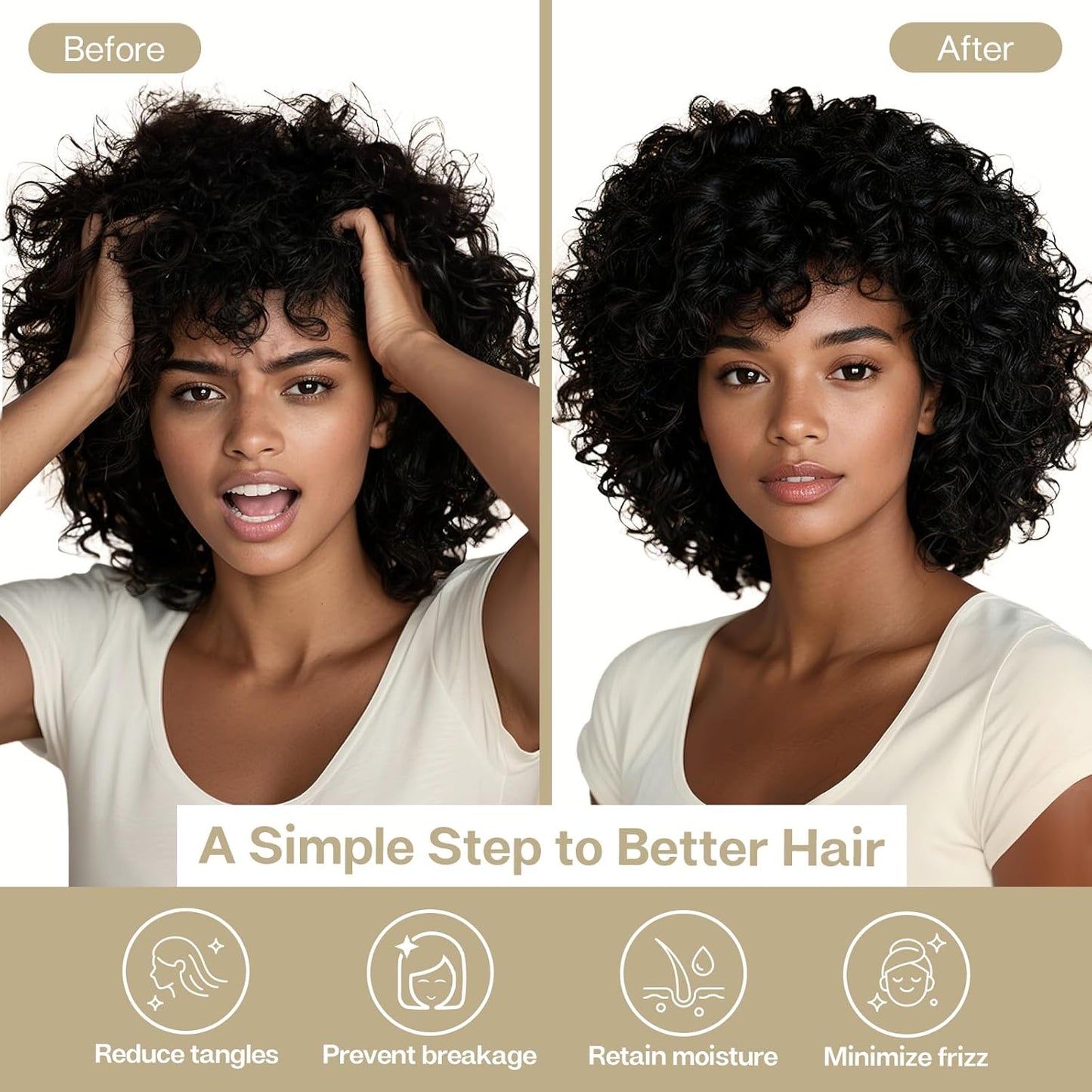 MR&HM Satin Pillowcase for Hair and Skin, Silk Satin Pillowcase 2 Pack, Queen Size Pillow Cases Set of 2, Silky Pillow Cover with Envelope Closure (20x30, Taupe)