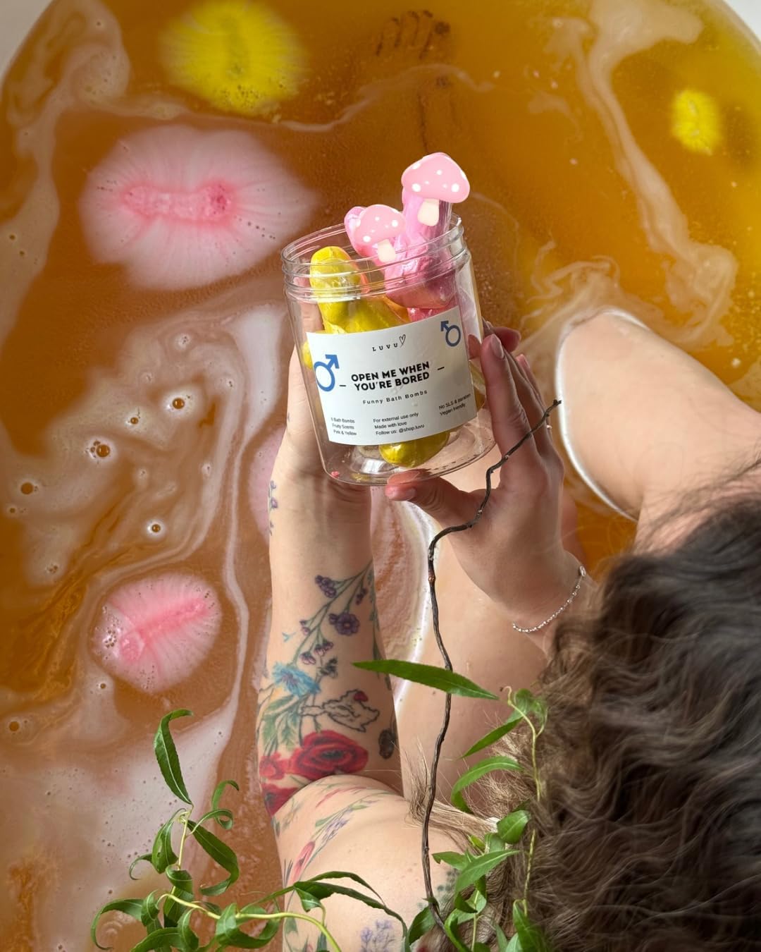 Funny Bath Bombs – Surprise Bath Bombs - Funny Gifts for Women – Gifts Set for Women – Spa Set – Birthday Gifts – Bachelorette Party Favors – Fruity Floral Scent