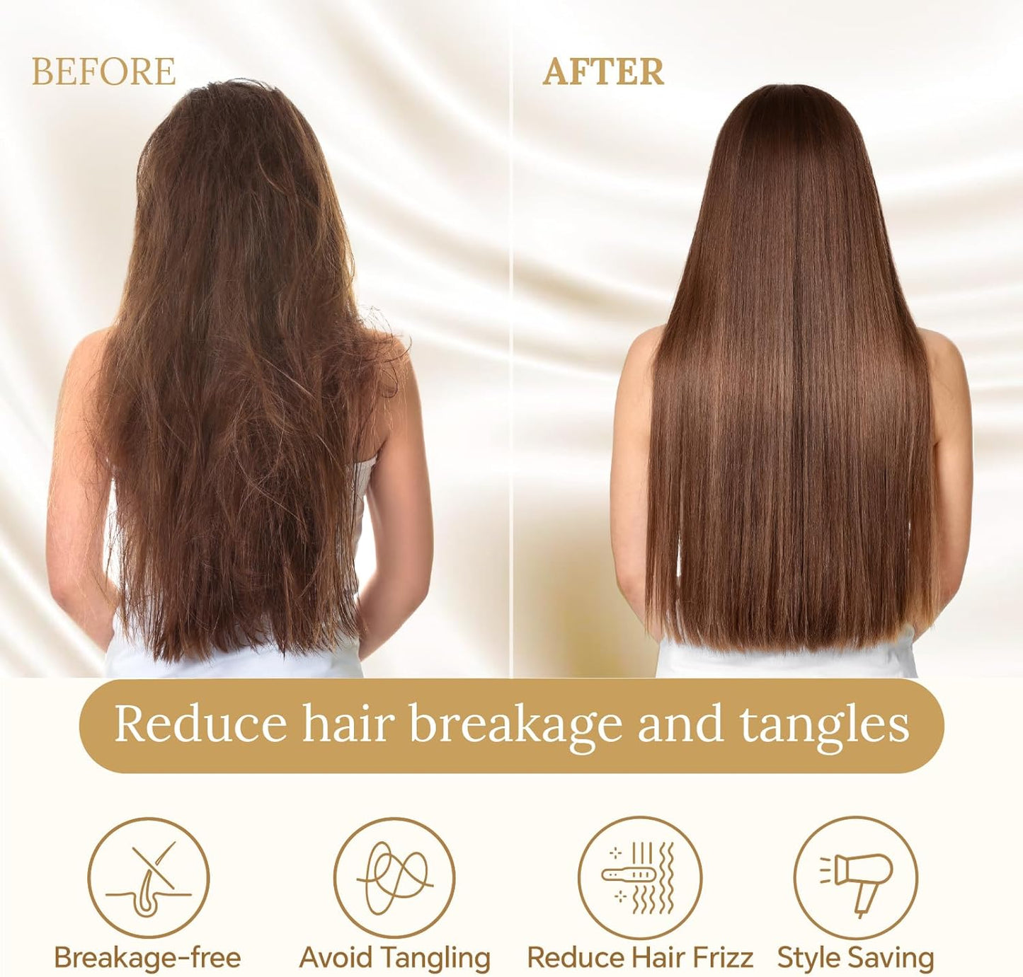 INFIIXSO Mulberry Silk Pillowcase for Hair and Skin, Silk Pillow Cases Standard Size with Hidden Zipper 20x26 Inches, Ultra Smooth and Soft Cooling Pillow Cases for Hot Sleepers(Light Grey, 1 Pack)